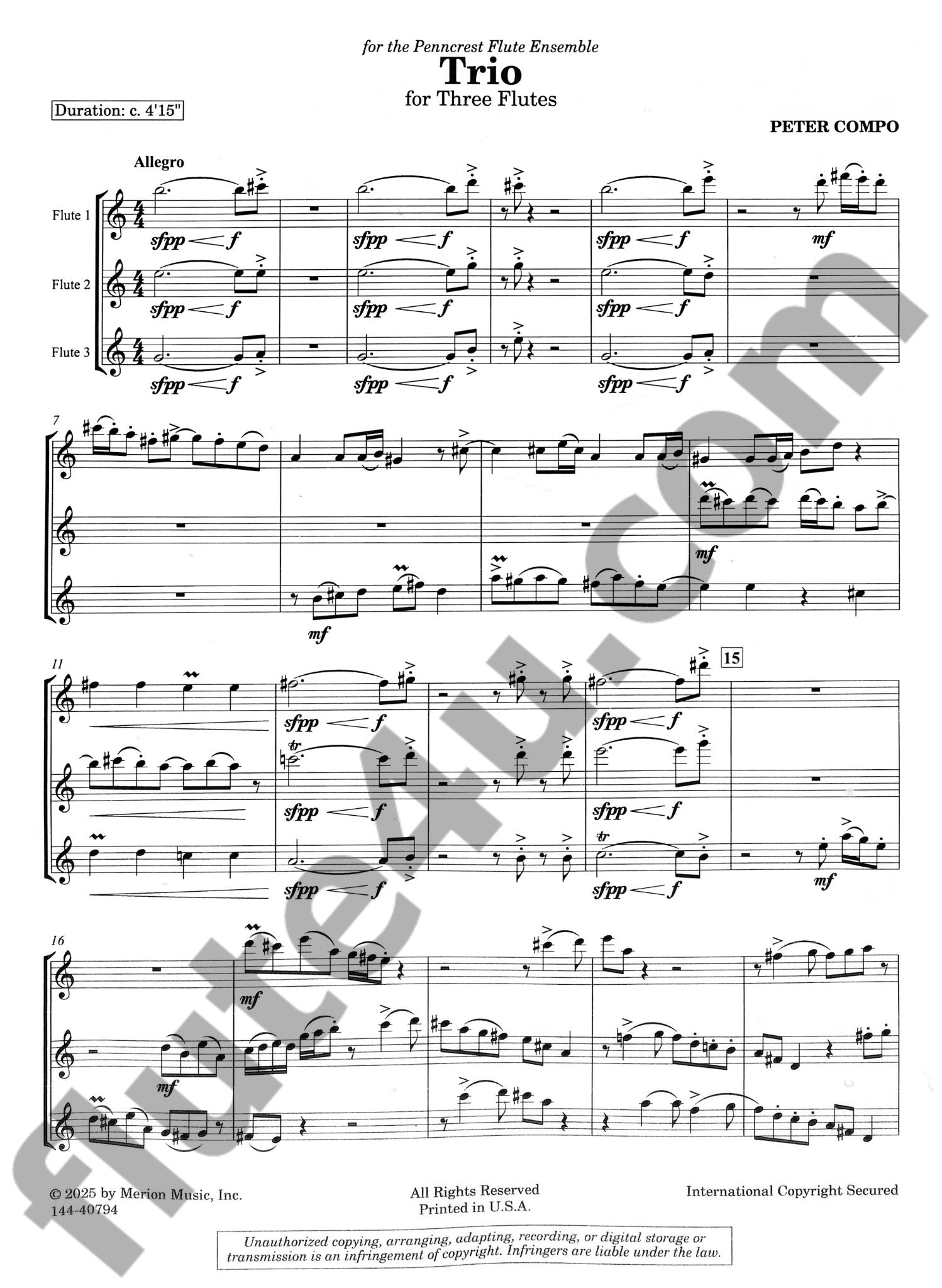 Compo, P :: Trio