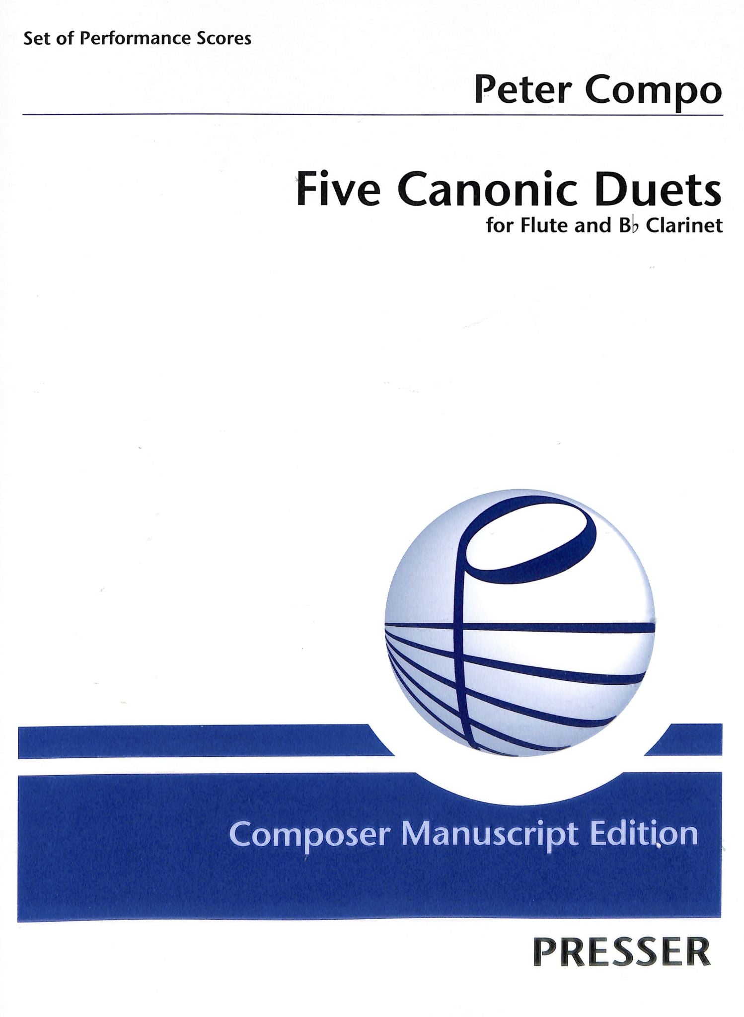 Compo, P :: Five Canonic Duets