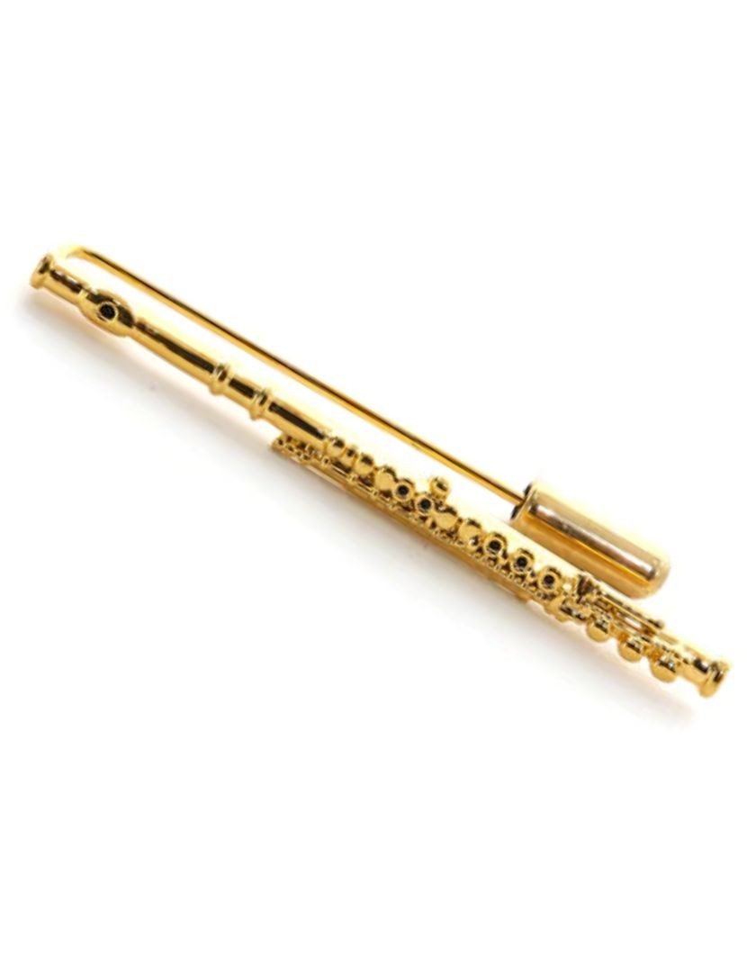 Pin - Gold Flute