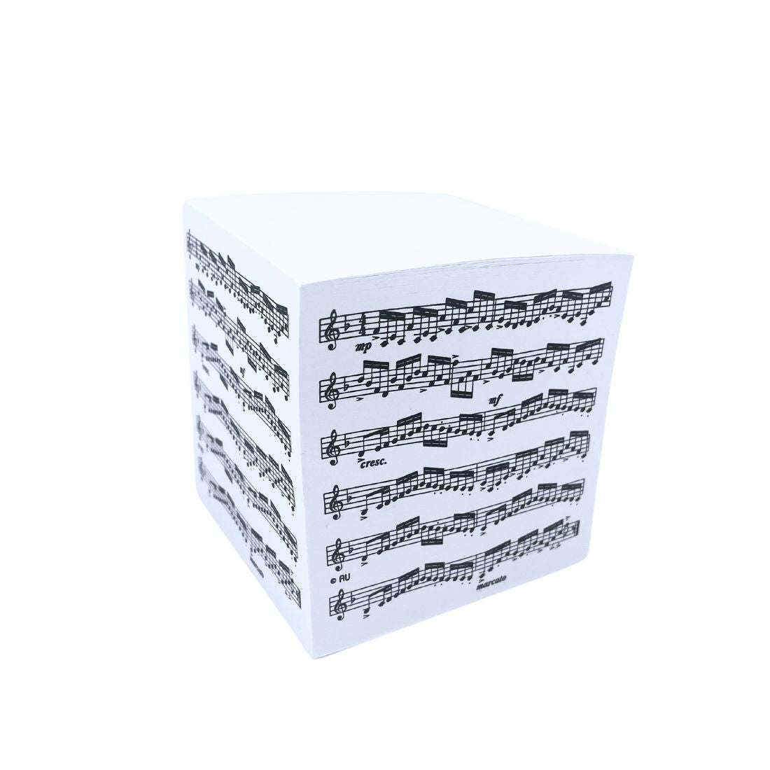 Cube Notepad - Sheet Music