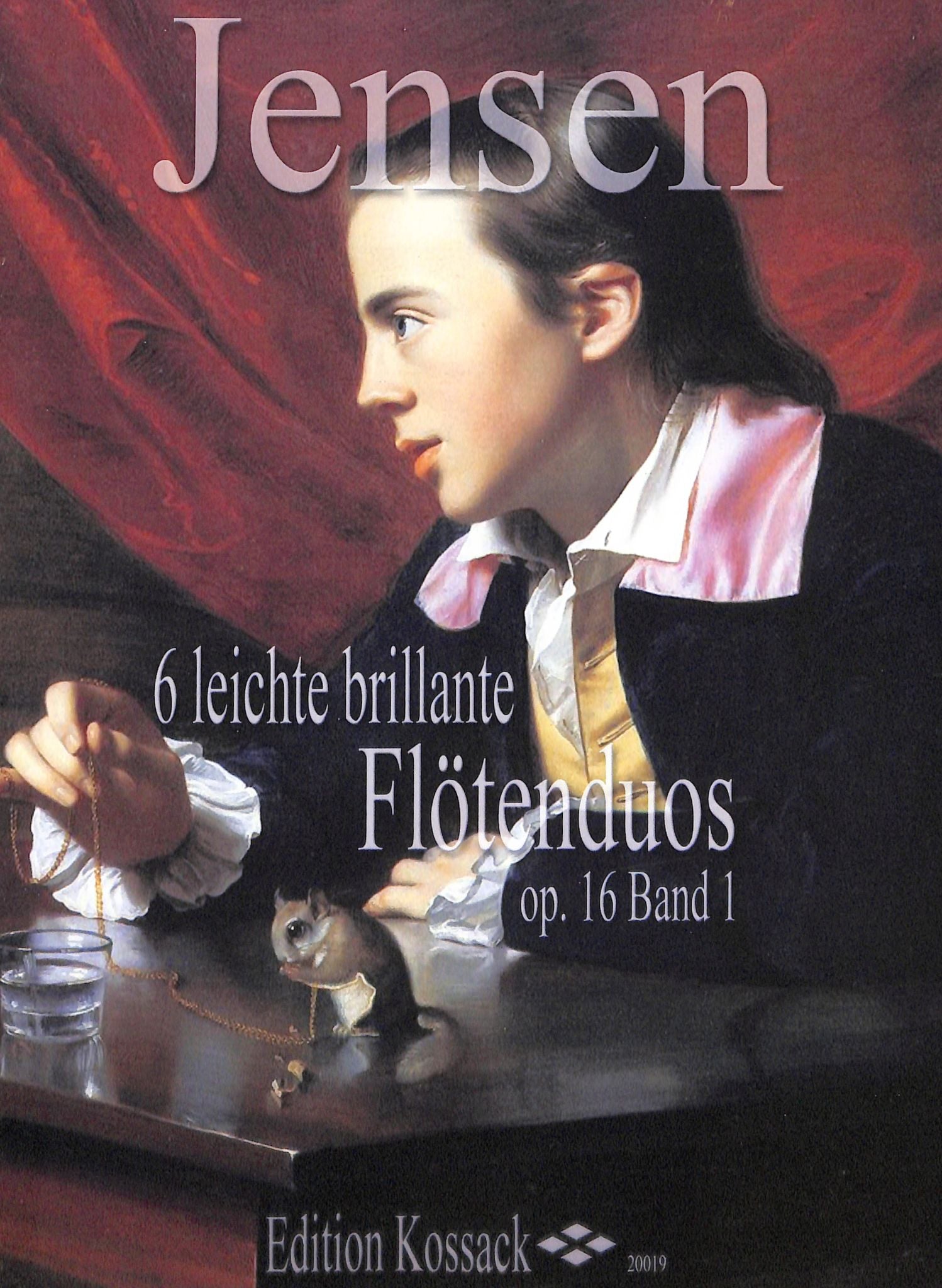 Jensen, NP :: 6 leichte brillante Flotenduos [6 easy brilliant flute duos] Op. 16, Band 1