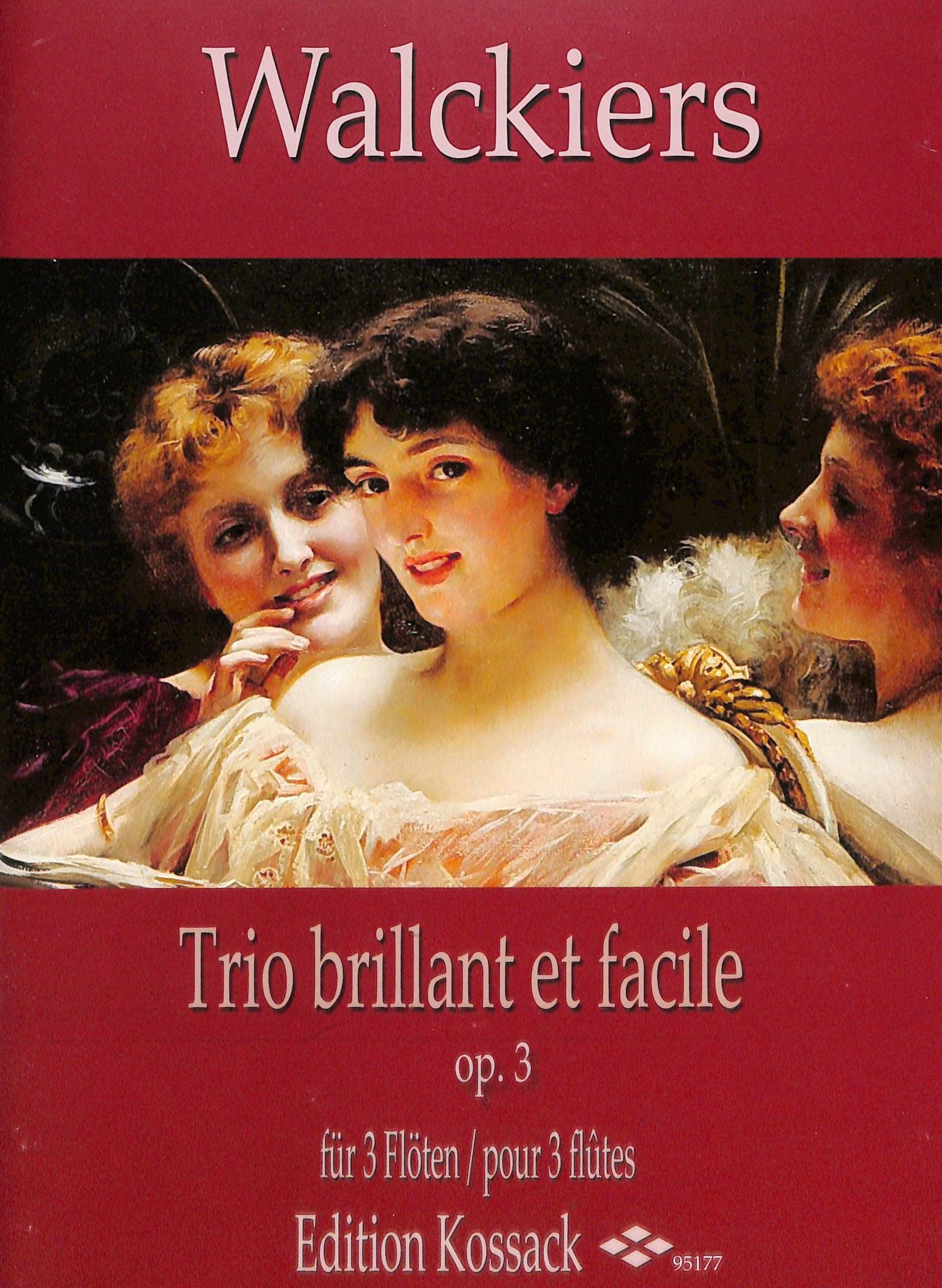 Walckiers, E :: Trio brillant et facile [Brilliant and easy trio] Op. 3