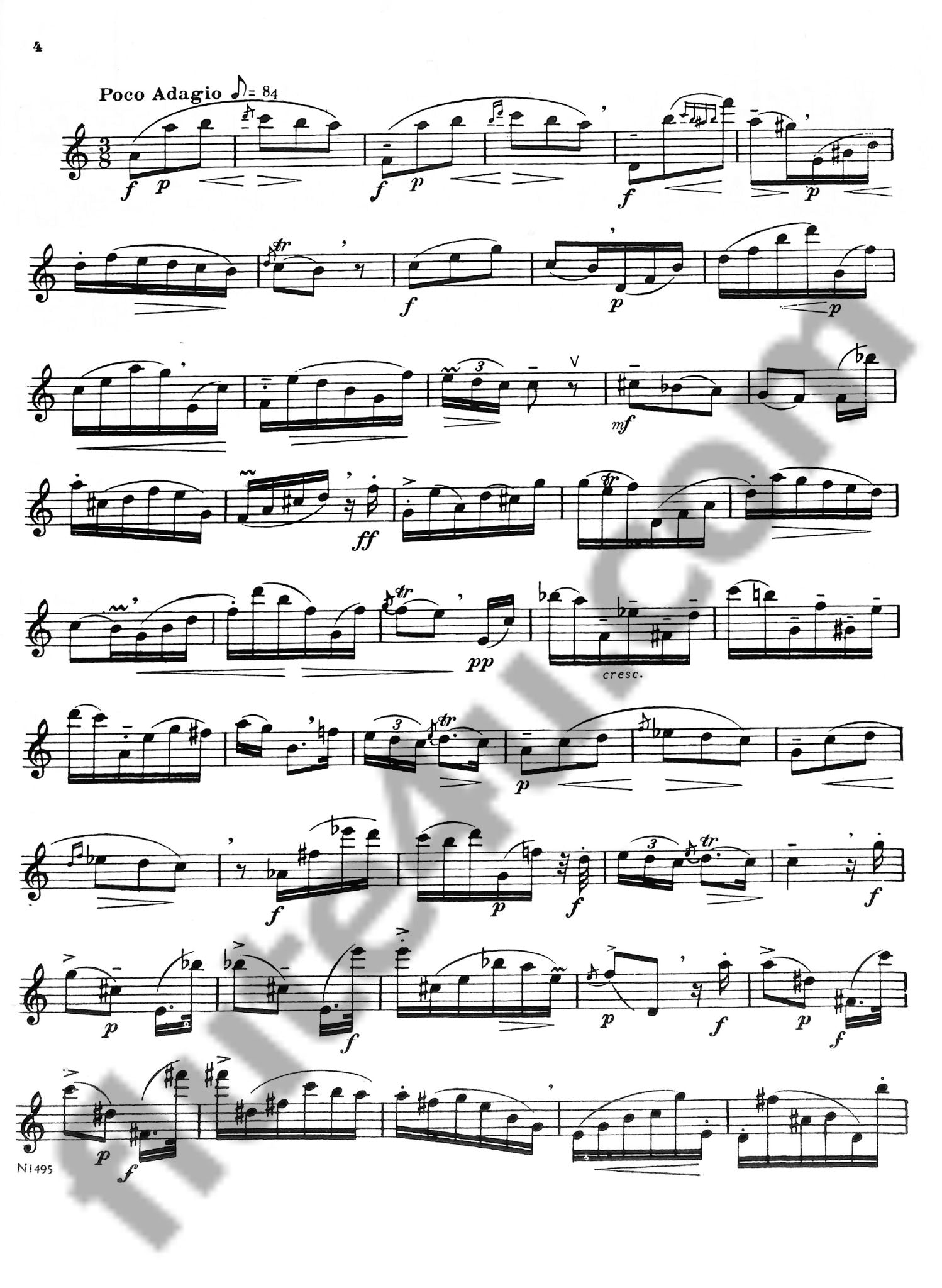 Bach, CPE :: Sonata in A minor