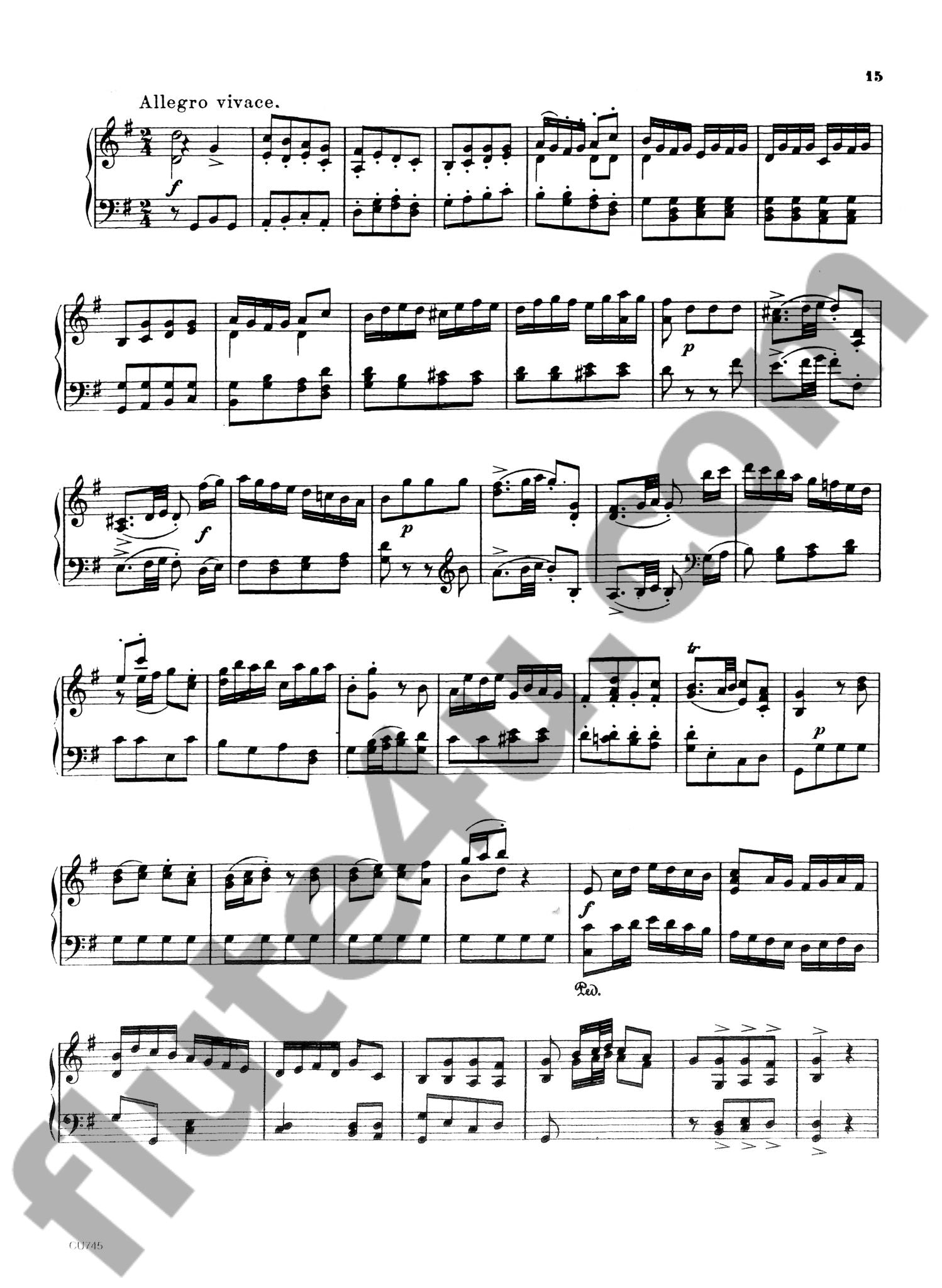 Quantz, JJ :: Concerto in G Major