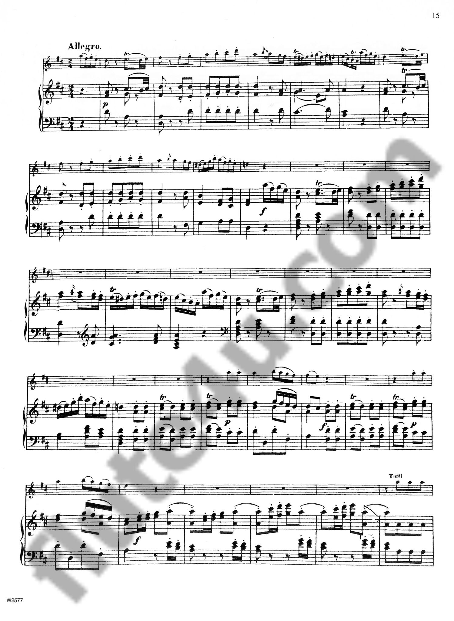 Mozart, WA :: Concerto No. 2 in D Major K. 314