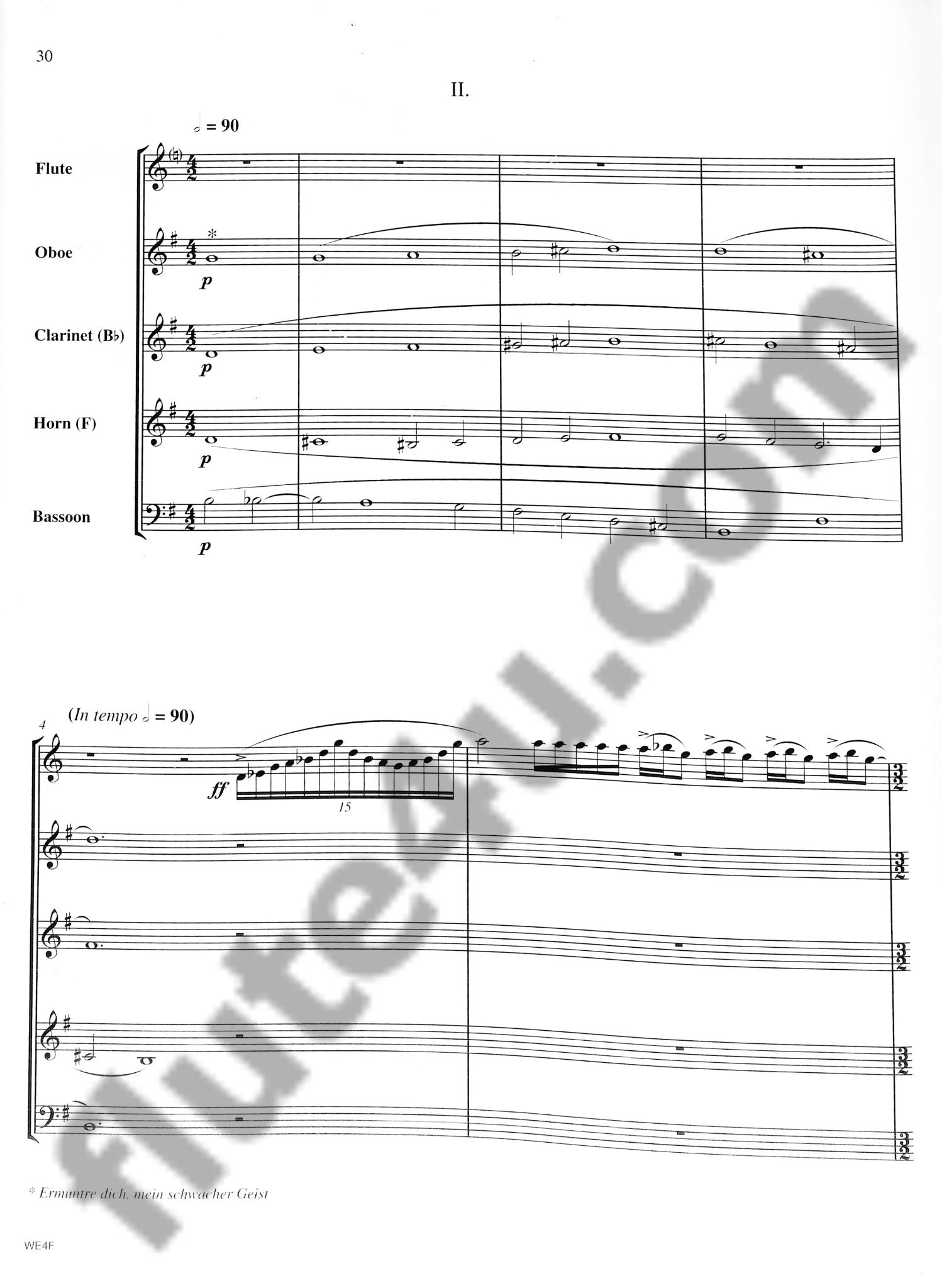 Maslanka, D :: Quintet for Winds No. 3
