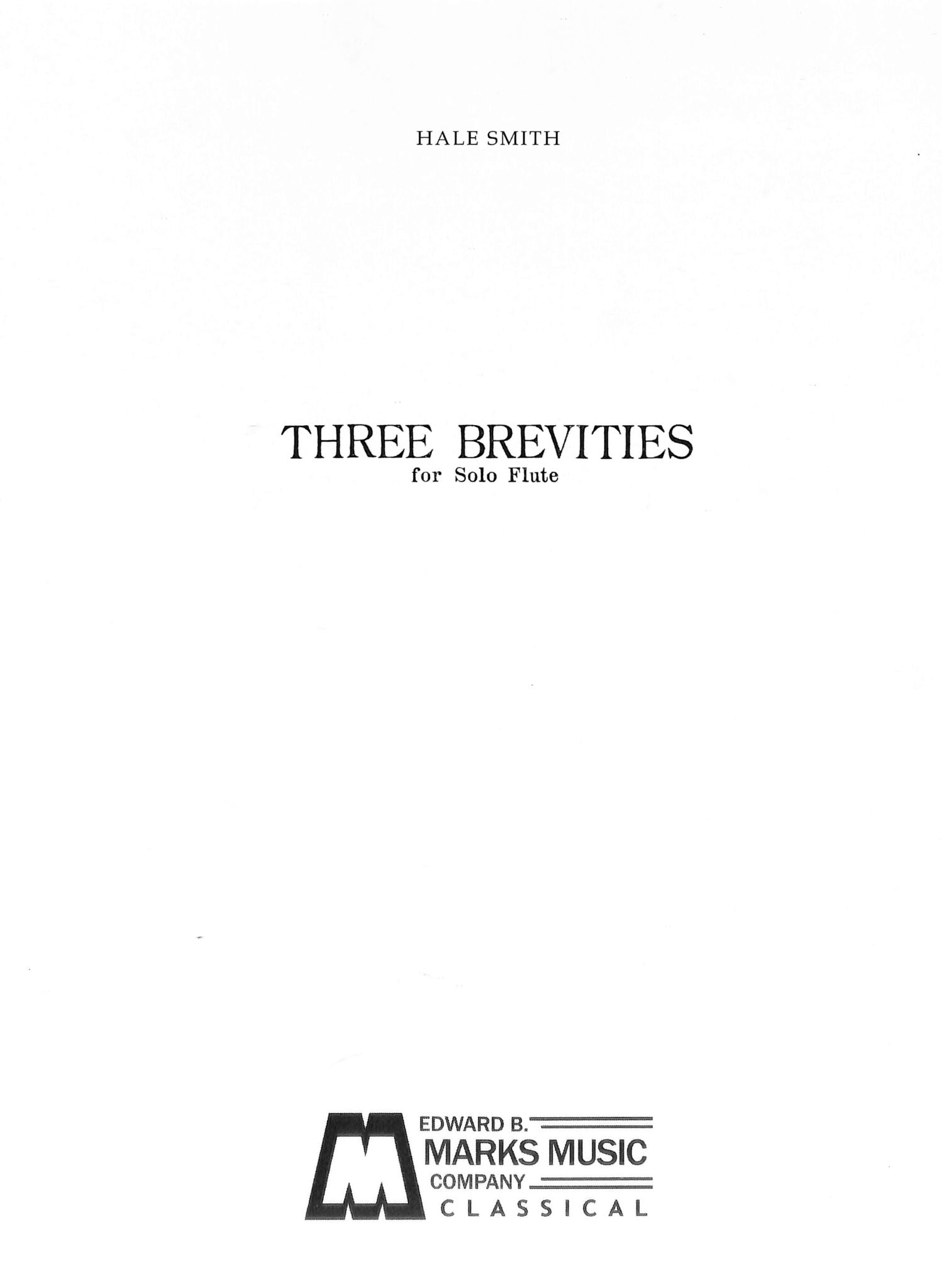 Smith, H :: Three Brevities