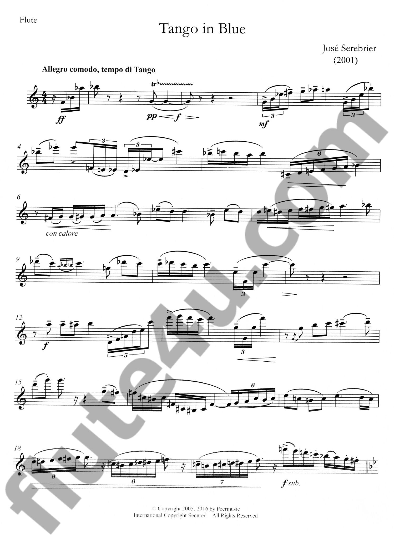Serebrier, J :: Tango in Blue