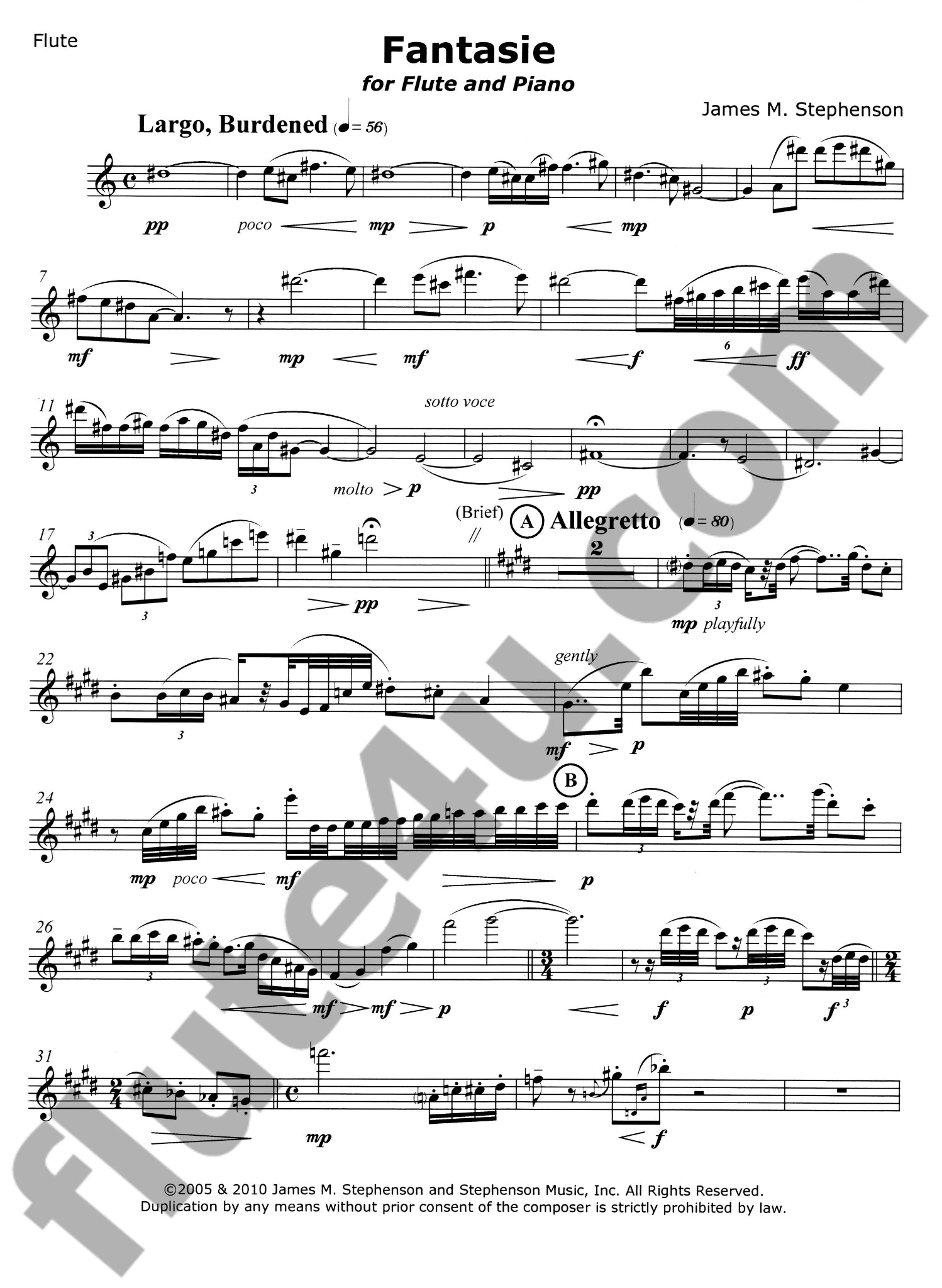 Stephenson, J :: Fantasie