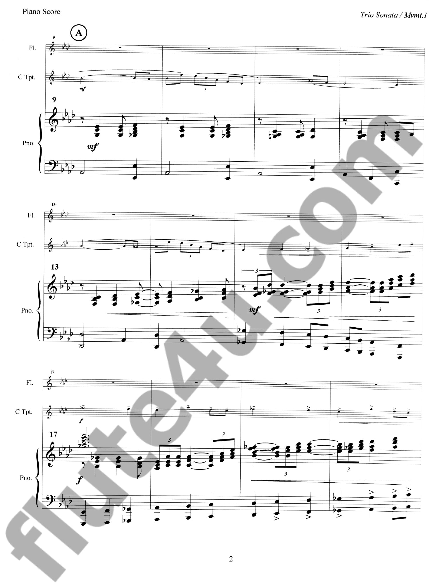 Stephenson, J :: Trio Sonata