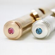 Faceted Gemstone Flute Crown