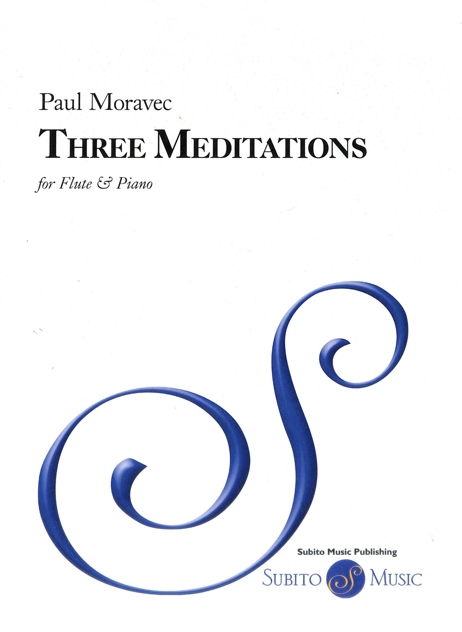 Moravec, P :: Three Meditations [3 Meditations]