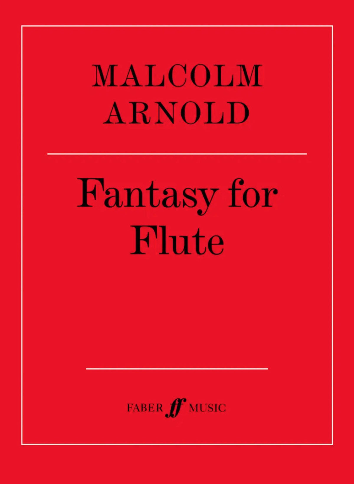 Arnold, M :: Fantasy for Flute op. 89