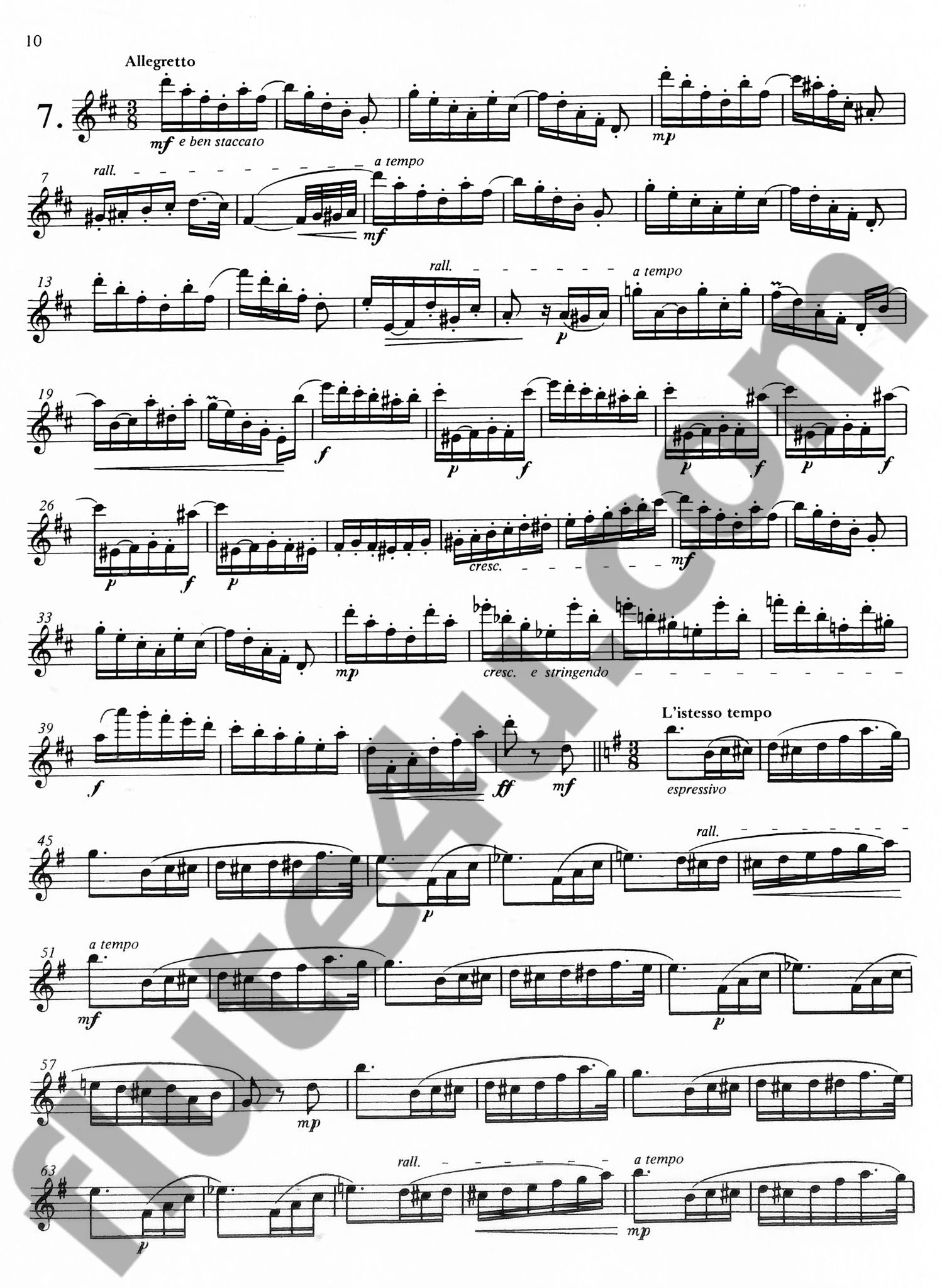 Kohler, E :: Progress in Flute Playing op. 33 Book 2: 12 Intermediate Studies