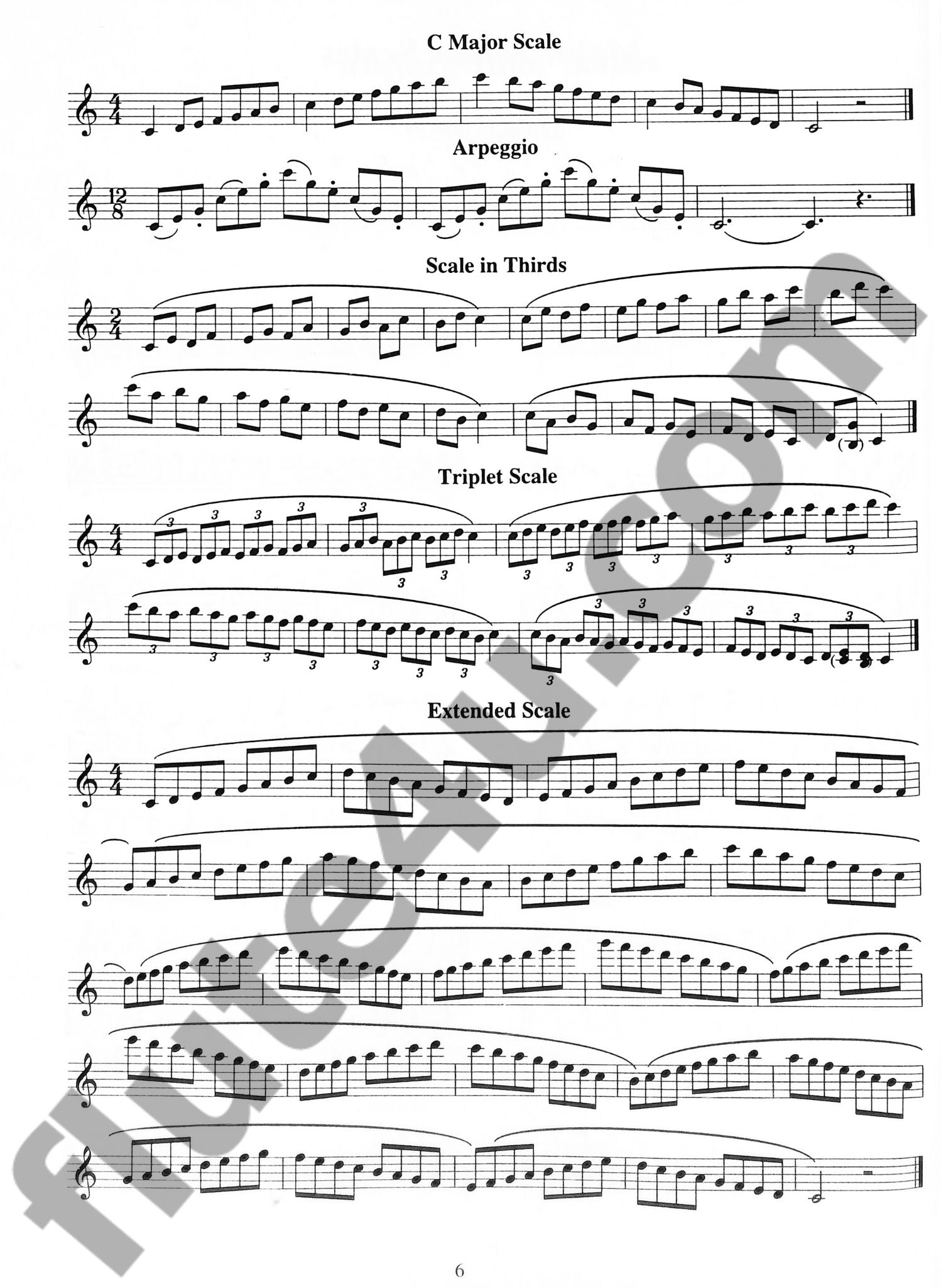 Various :: Indispensable Scales, Exercises and Etudes for the Developing Flutist