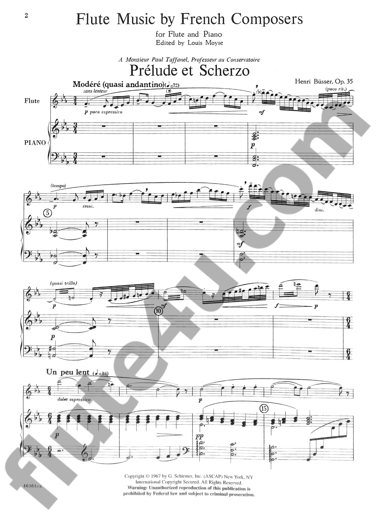 Various :: Flute Music by French Composers