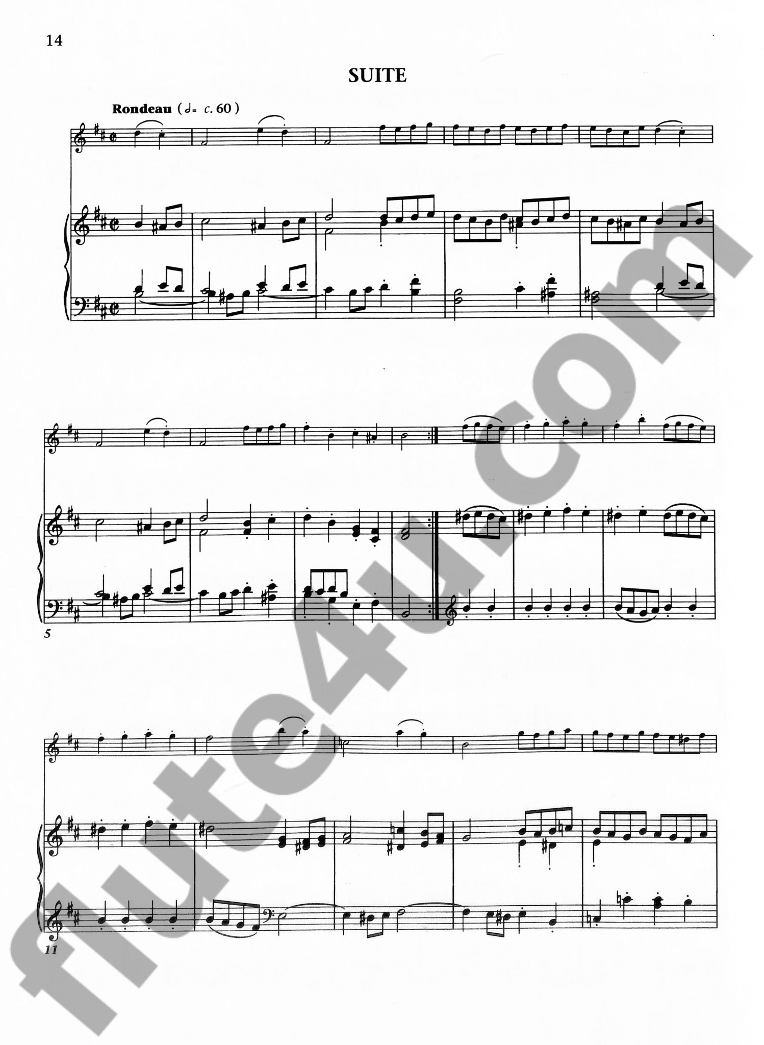 Bach, JS :: Suite No. 2 in B minor BWV 1067