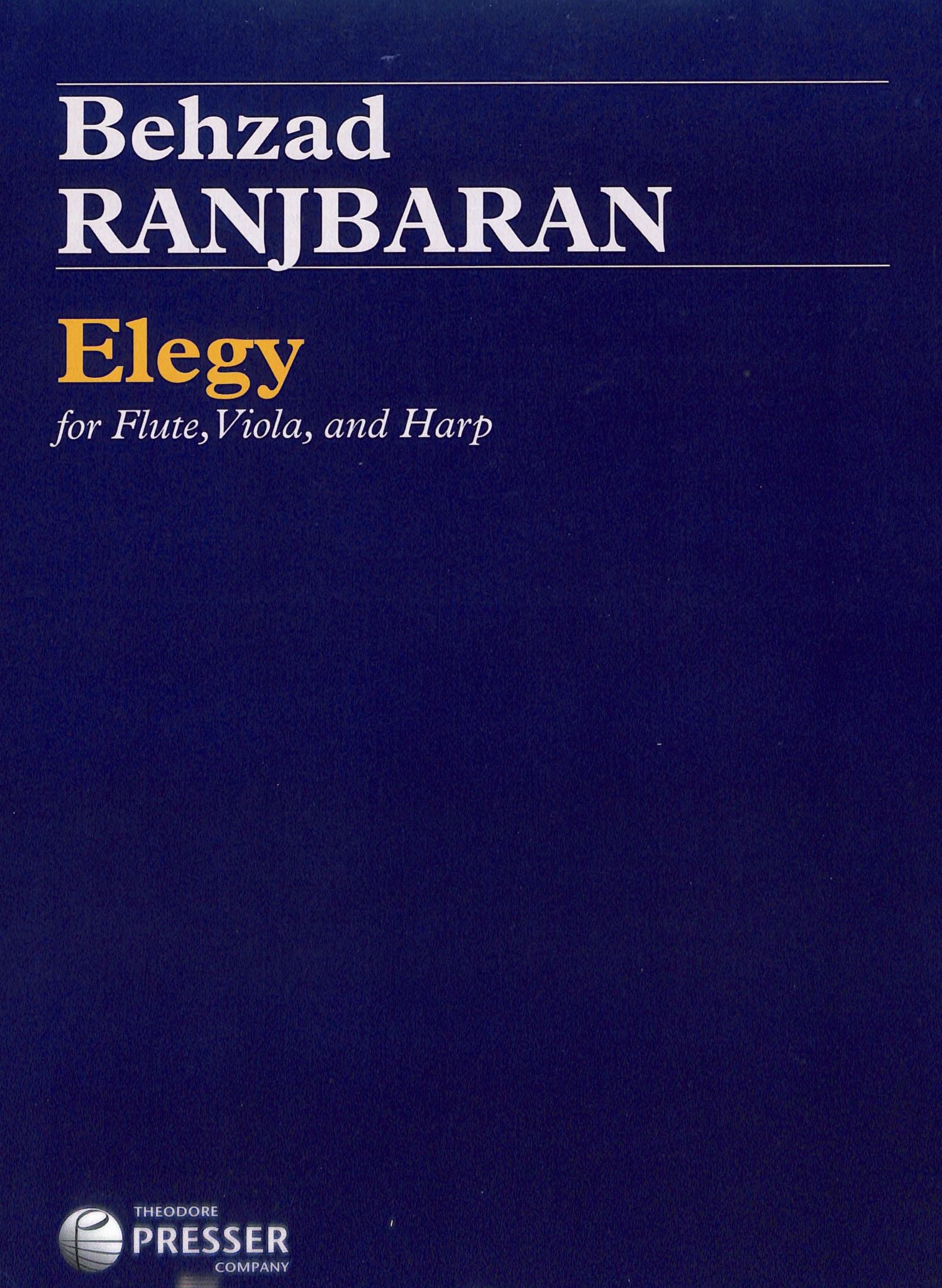 Ranjbaran, B :: Elegy