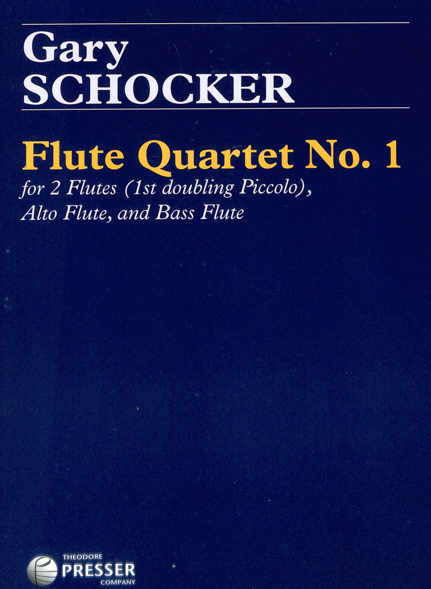 Schocker, G :: Flute Quartet No. 1