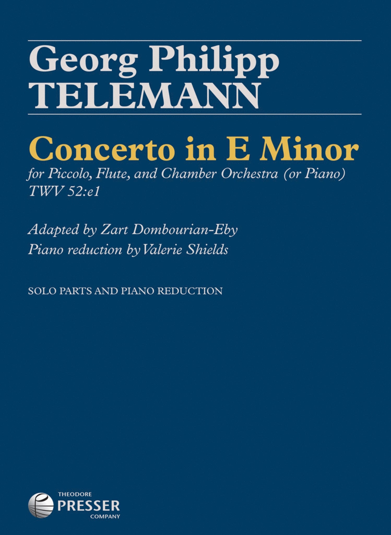 Telemann, GP :: Concerto in E Minor TWV 52:e1