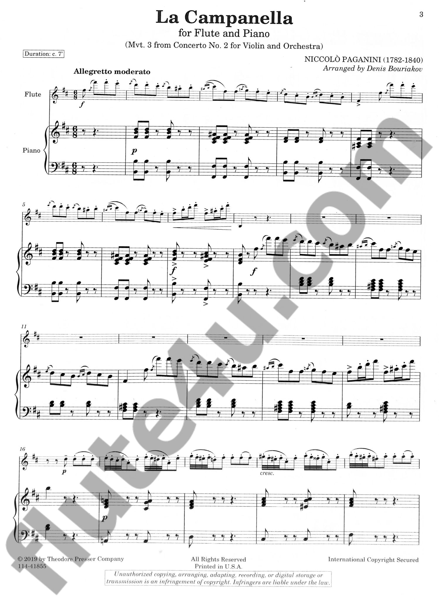 Paganini, N :: La Campanella