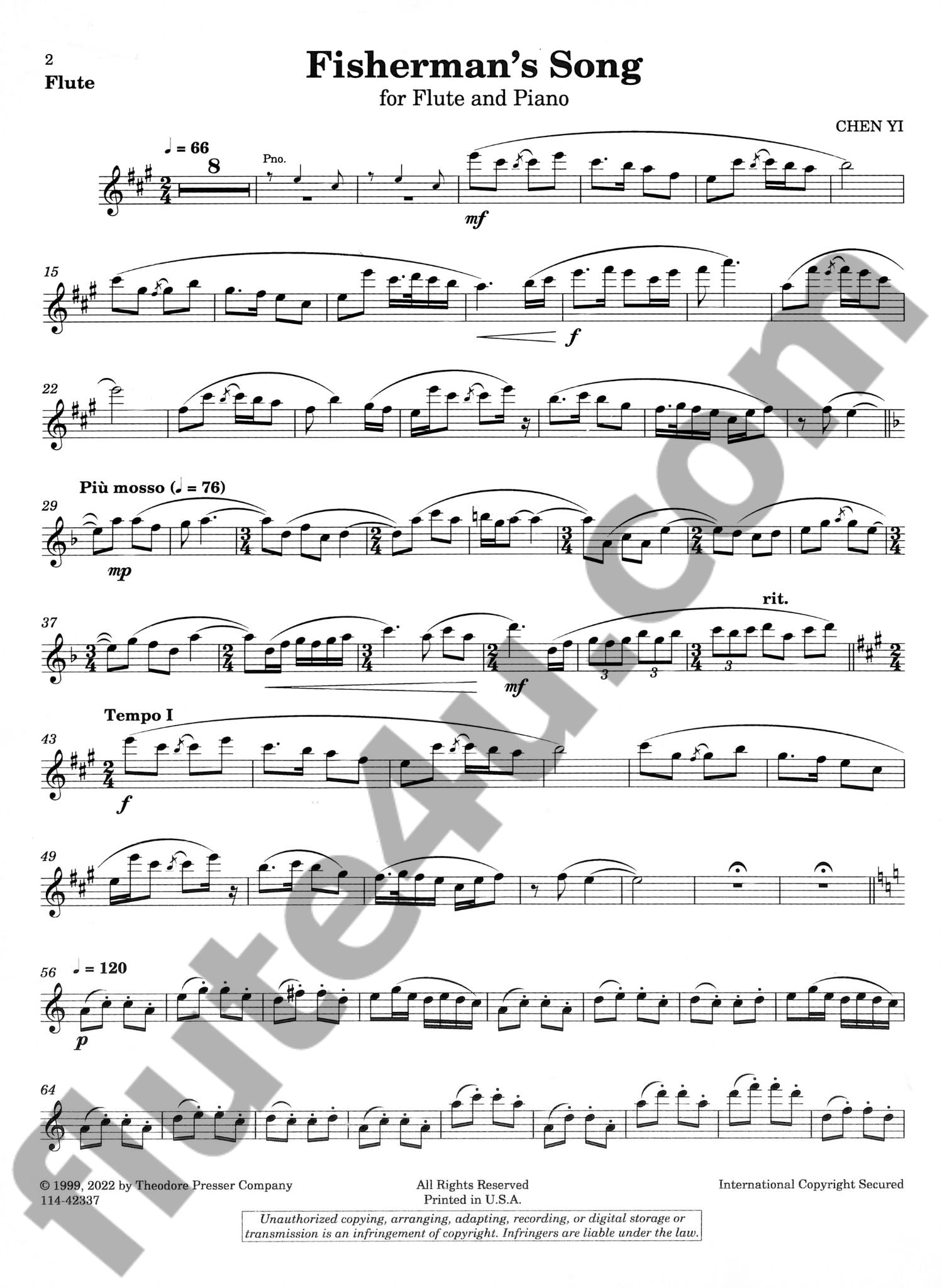 Yi, C :: Fisherman's Song