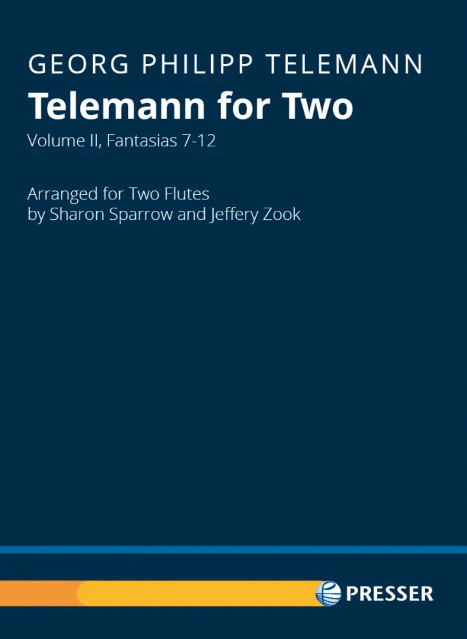 Telemann, GP :: Telemann for Two, Vol. II, Fantasias 7-12