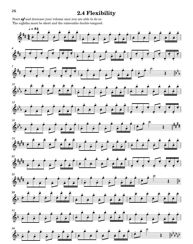 Mazzanti, N :: The Mazzanti Method Vol. 2 (Daily Warm-Ups for Piccolo)