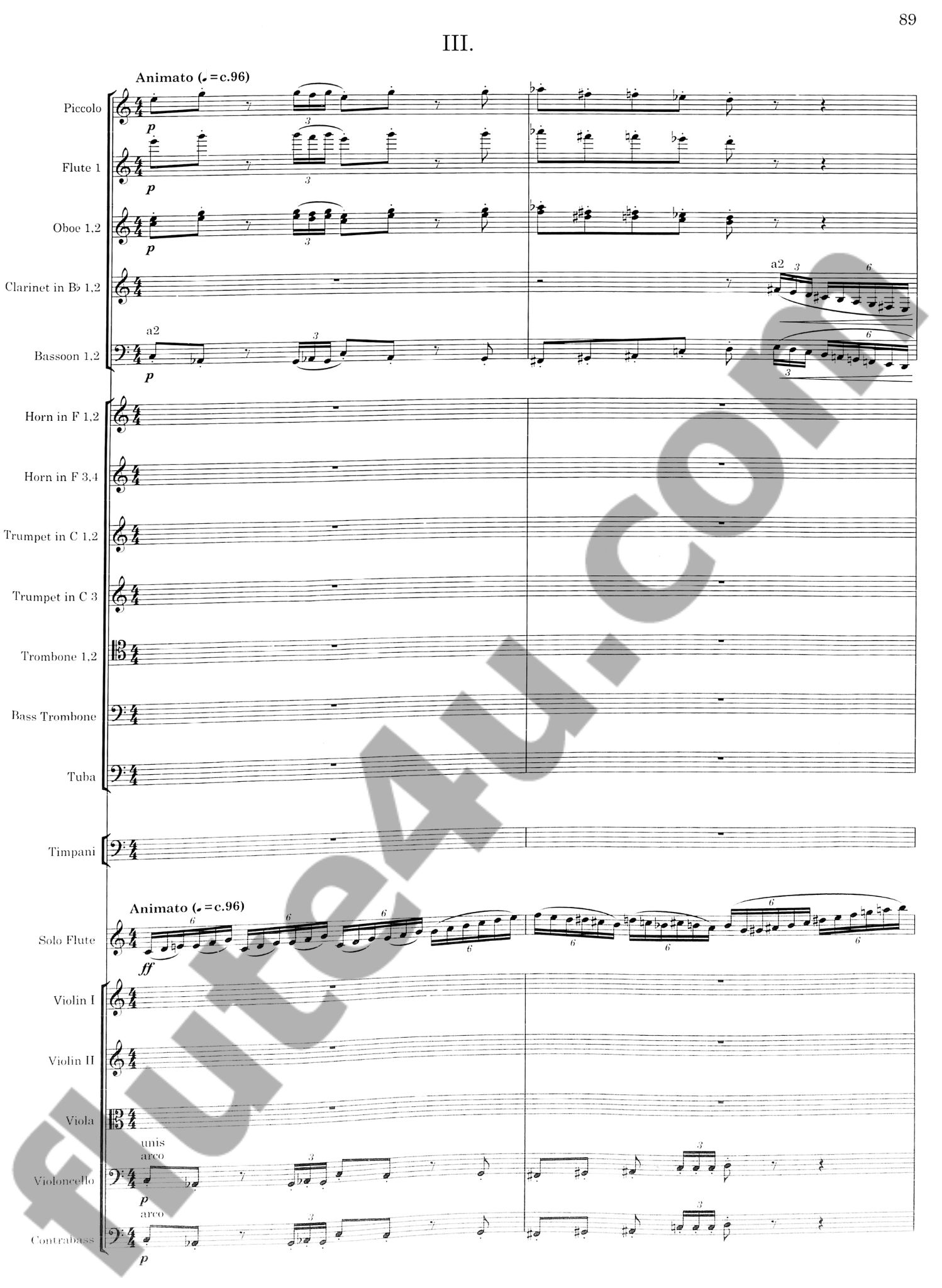 Liebermann, L :: Concerto No. 2, Op. 142 (Study Score)