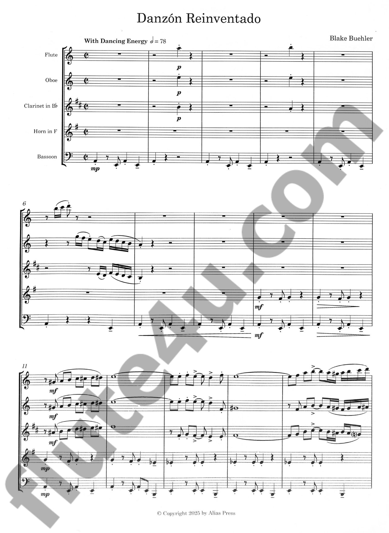 Buehler, B :: Danzon Reinventado