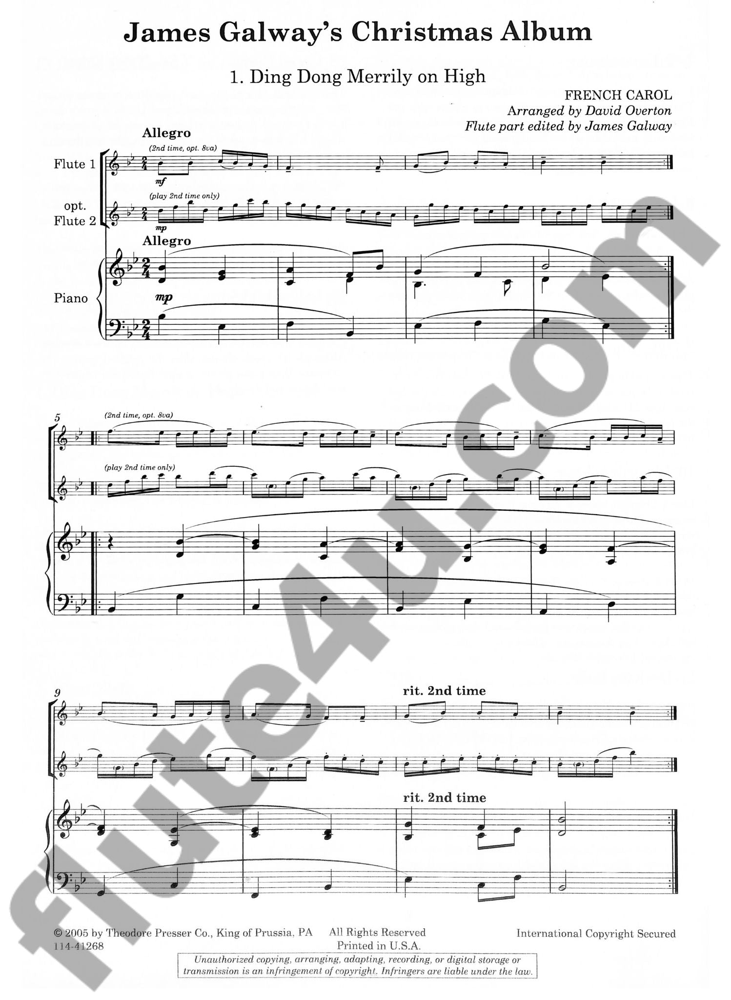 Traditional :: James Galway's Christmas Album