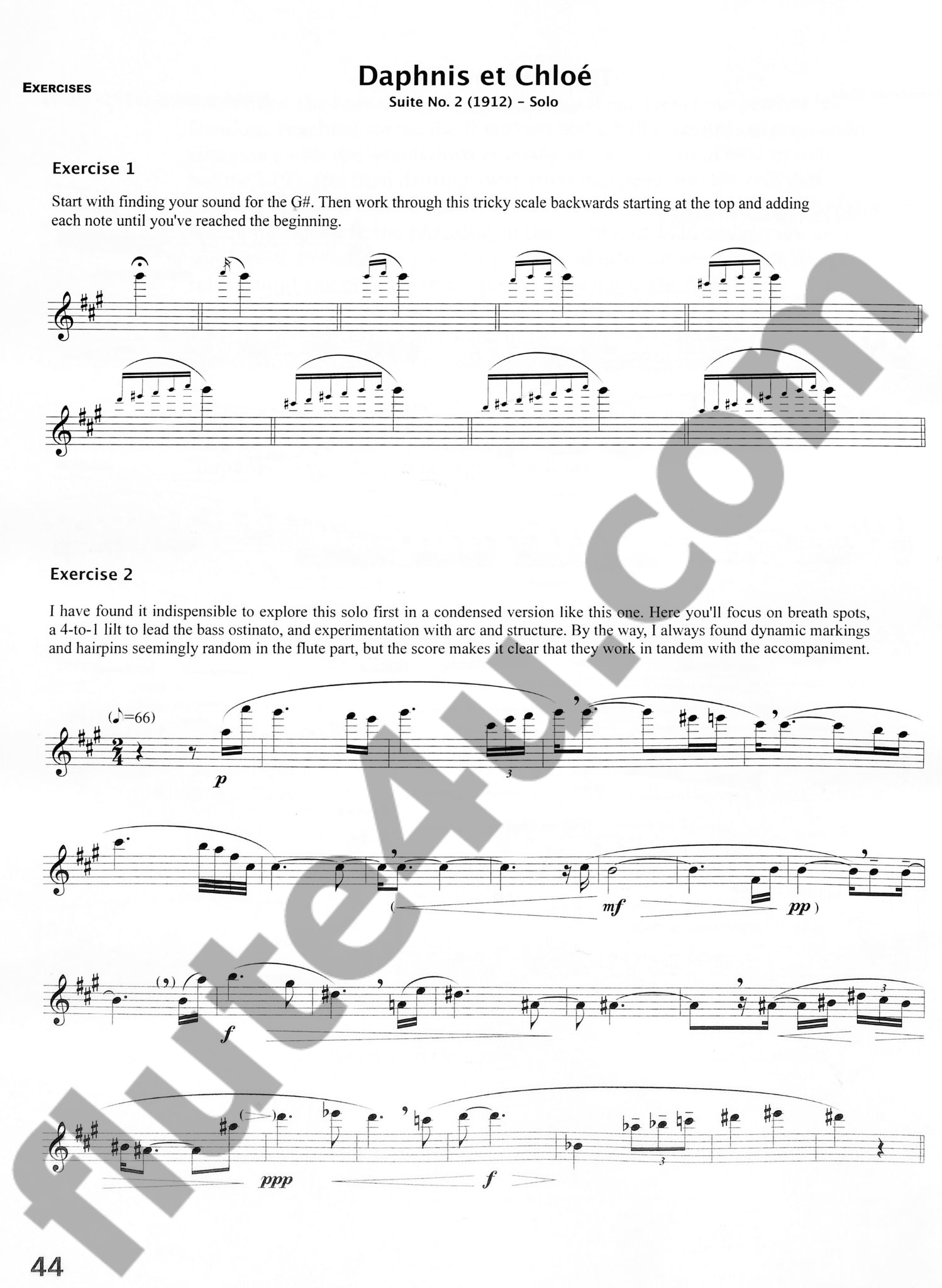 Various :: The Audition Method for Flute, Vol. 1: Early 20th Century