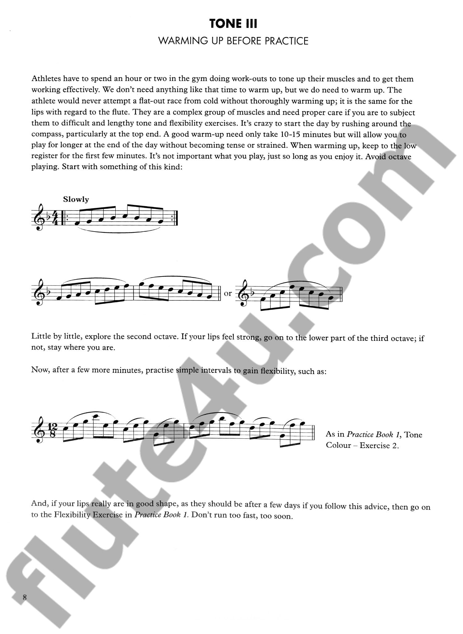 Wye, T :: Practice Book for the Flute - Volume 6: Advanced Practice