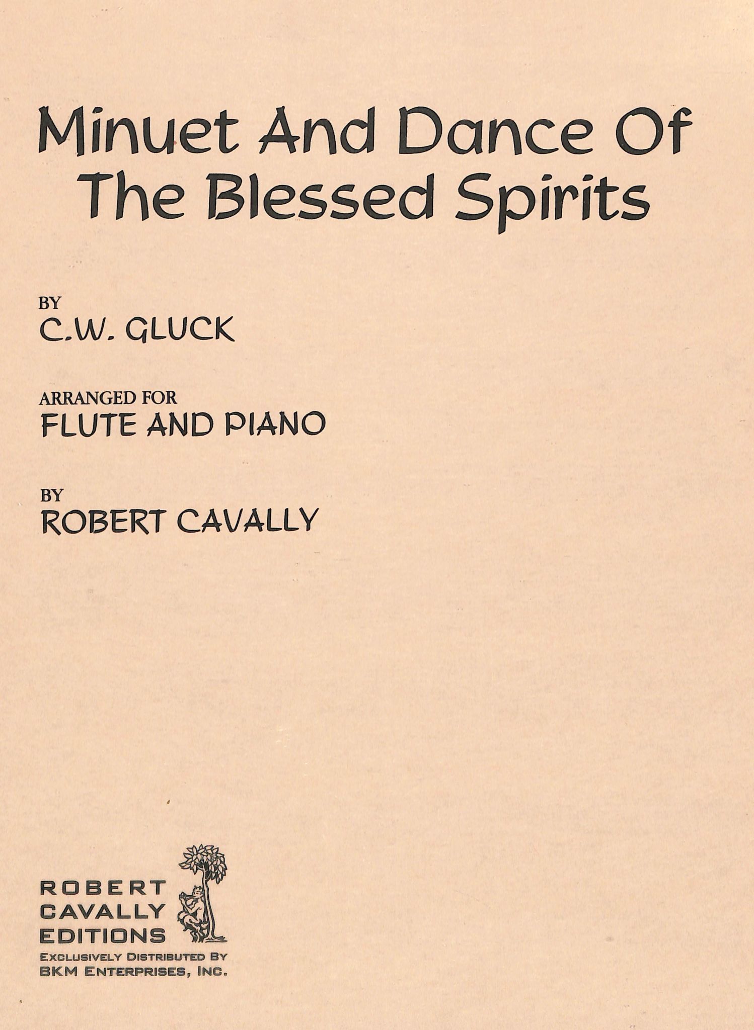 Gluck, CW :: Minuet and Dance of the Blessed Spirits