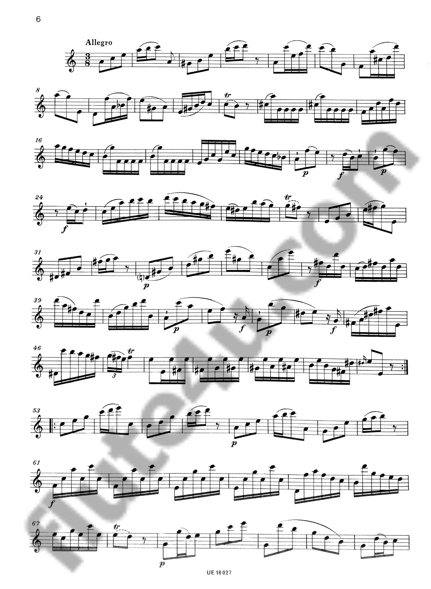 Bach, CPE :: Sonate a-Moll [Sonata A Minor]