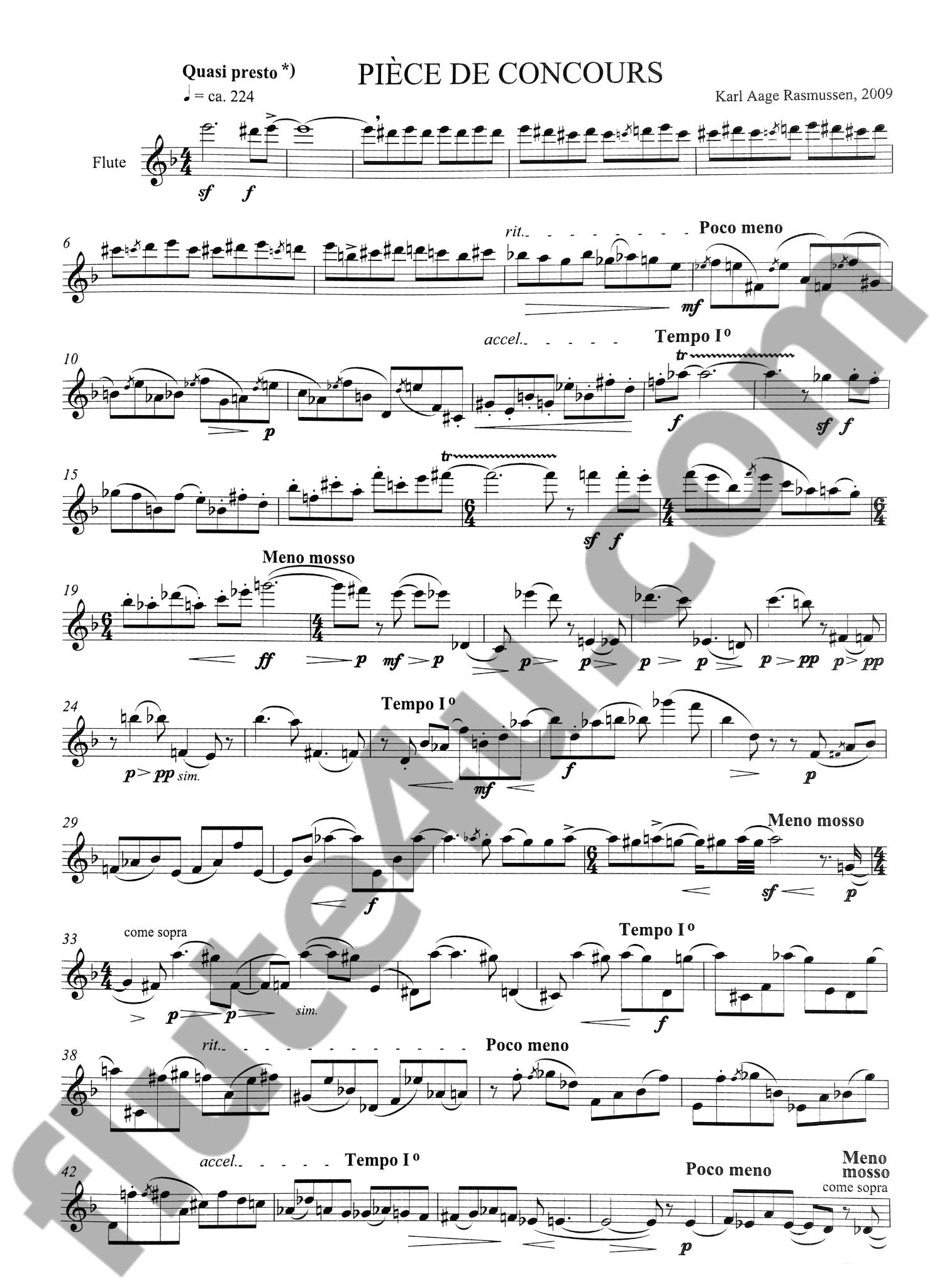 Rasmussen, KA :: Piece de Concours