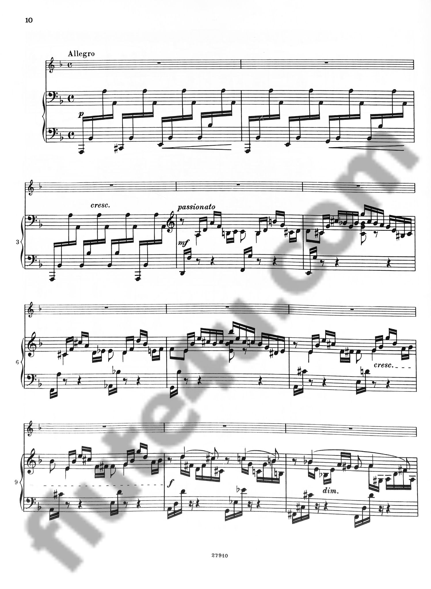 Franck, C :: Sonata A-dur [Sonata in A Major]