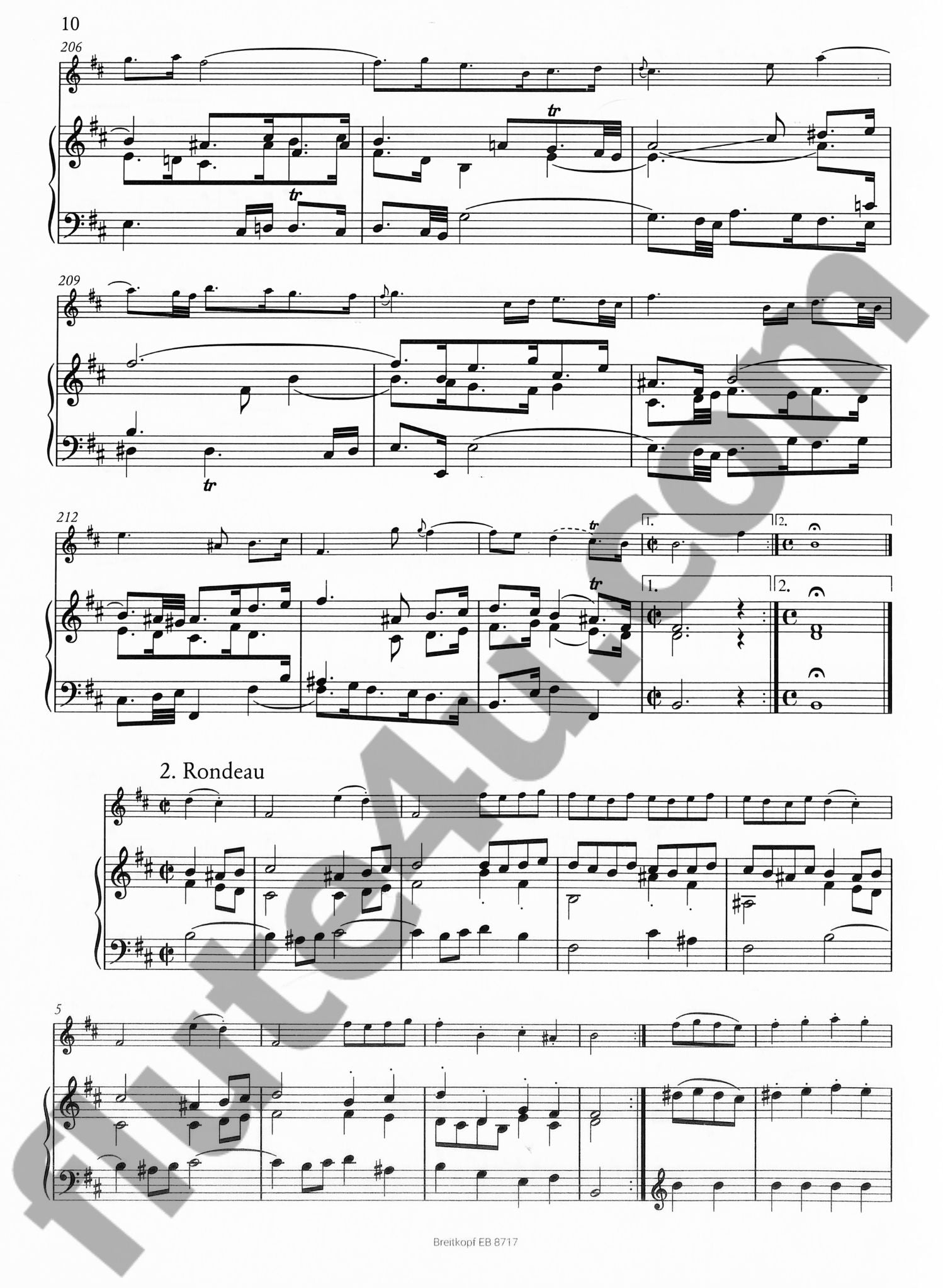 Bach, JS :: Overture (Suite) in B minor BWV 1067