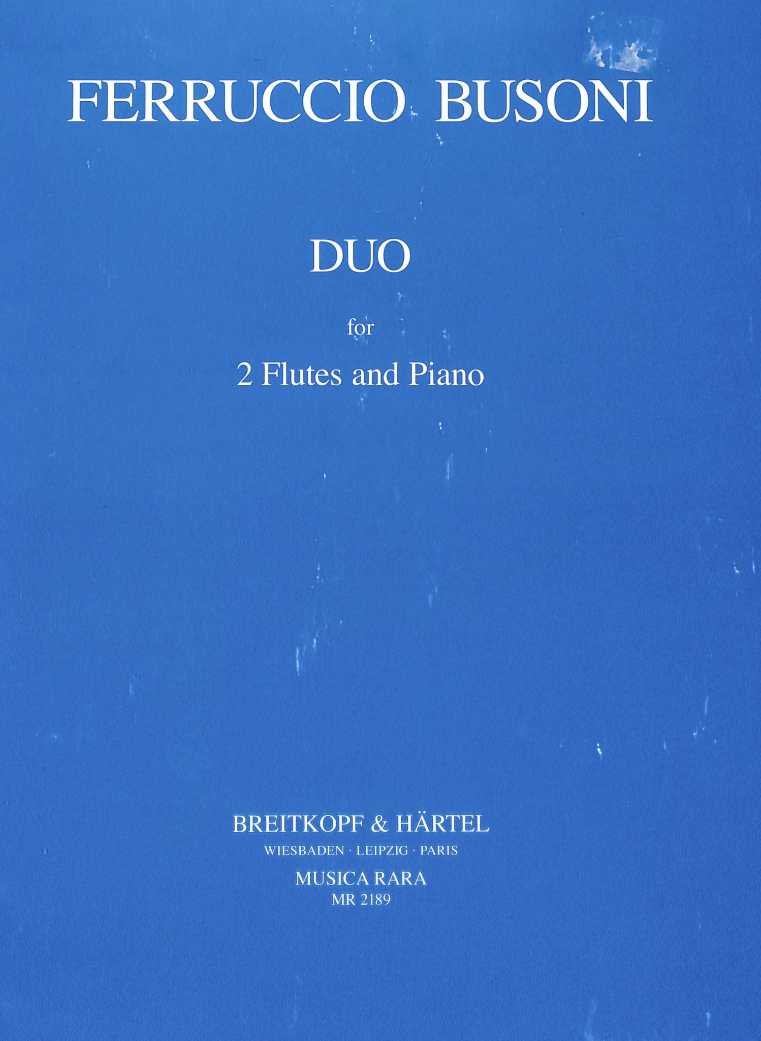 Busoni, F :: Duo