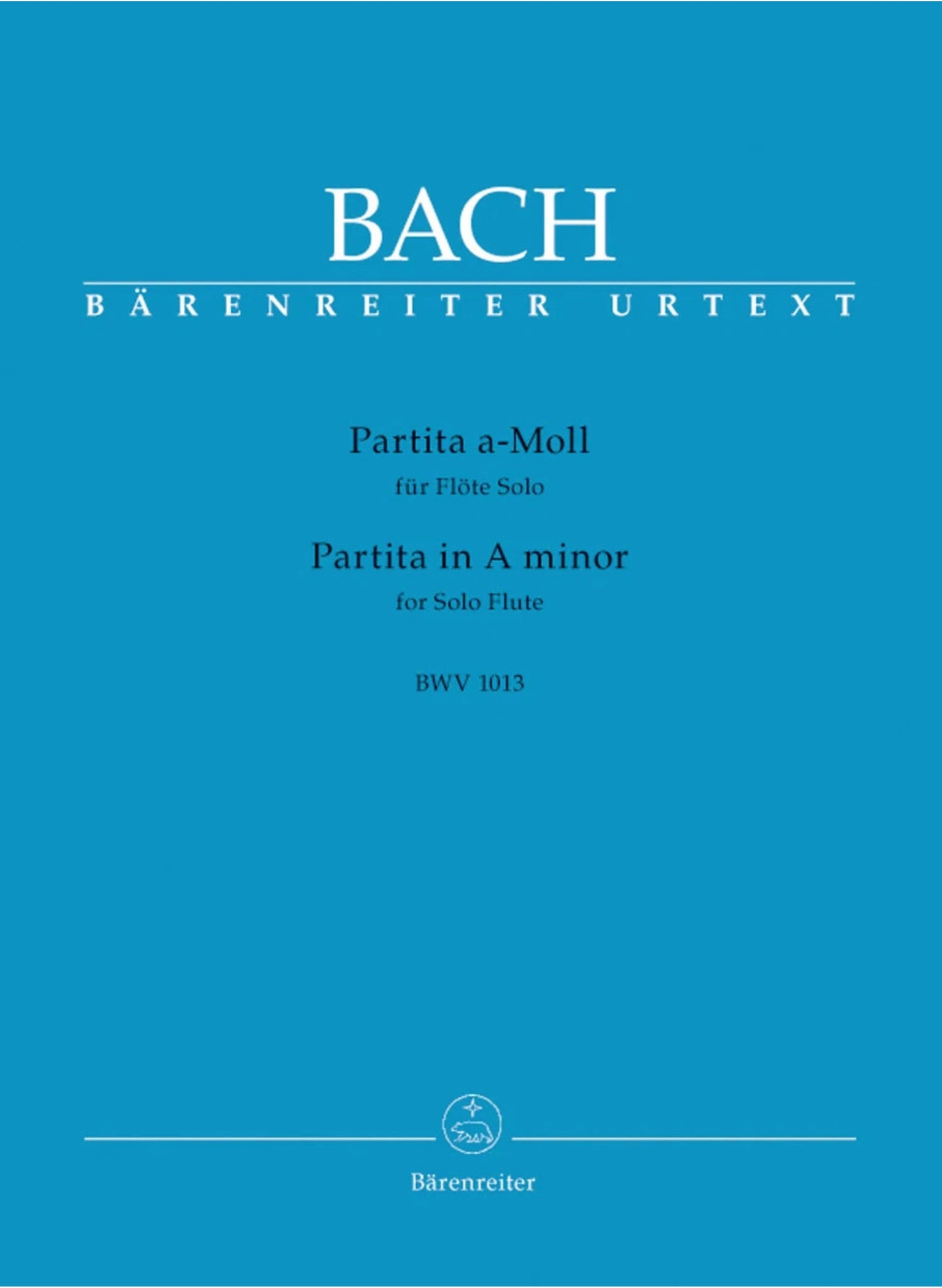Bach, JS :: Partita a-Moll [Partita in A minor] BWV 1013