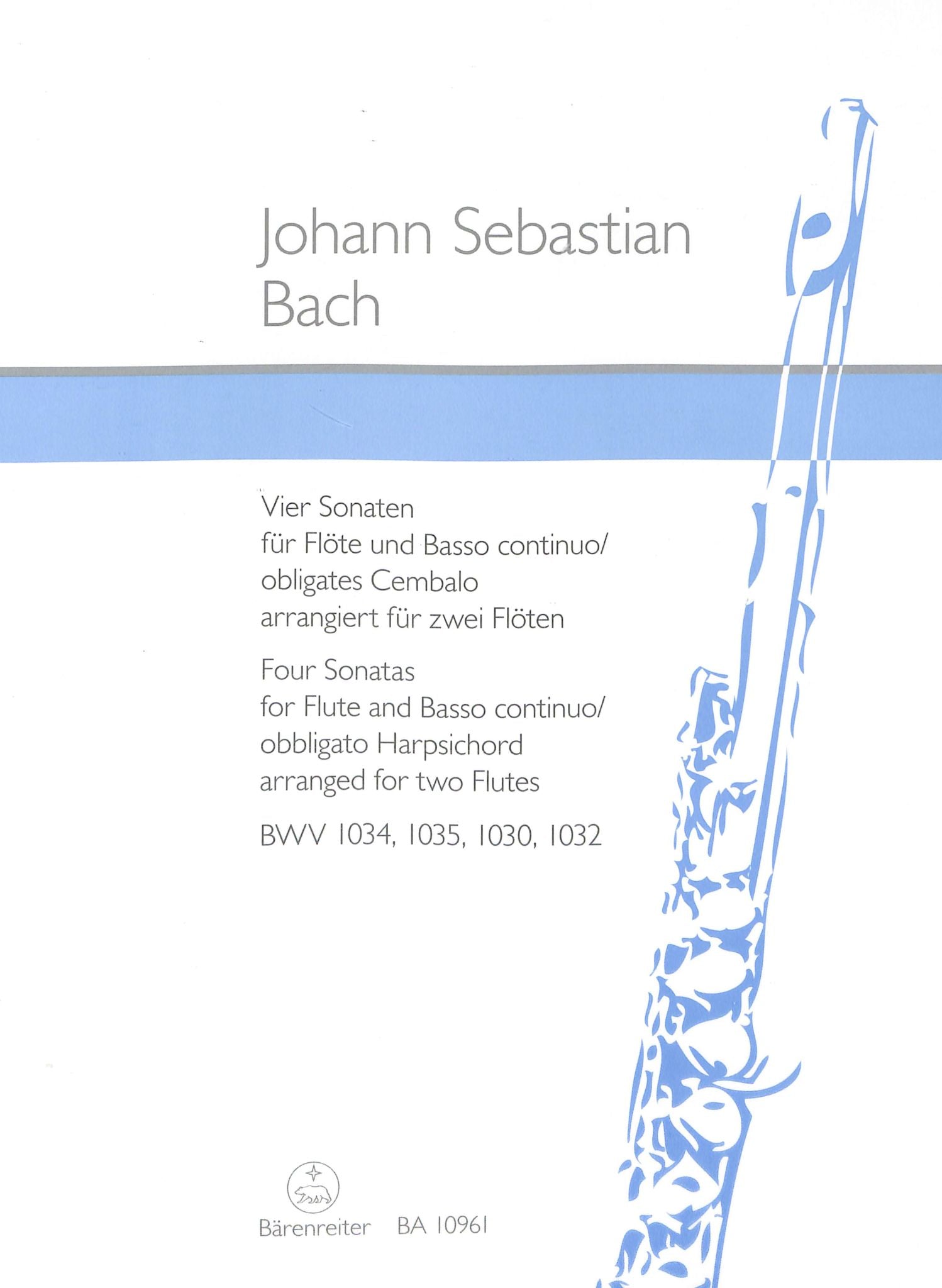 Bach, JS :: Vier Sonaten [Four Sonatas]