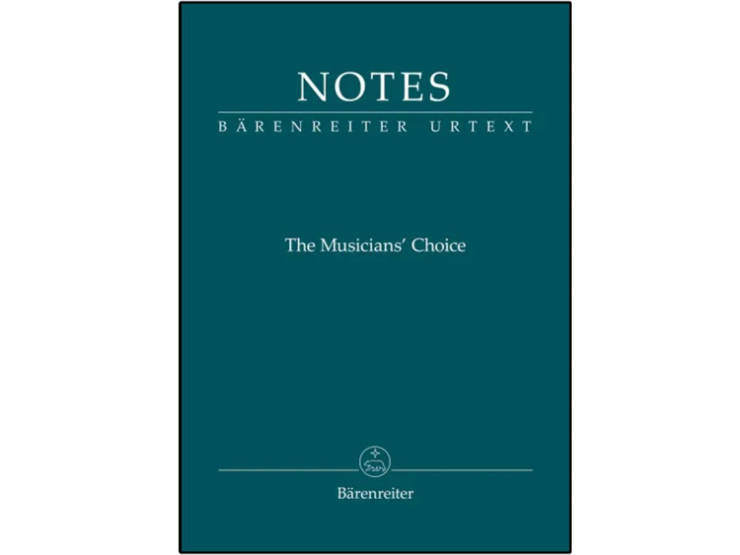 Barenreiter Notes Manuscript Pad