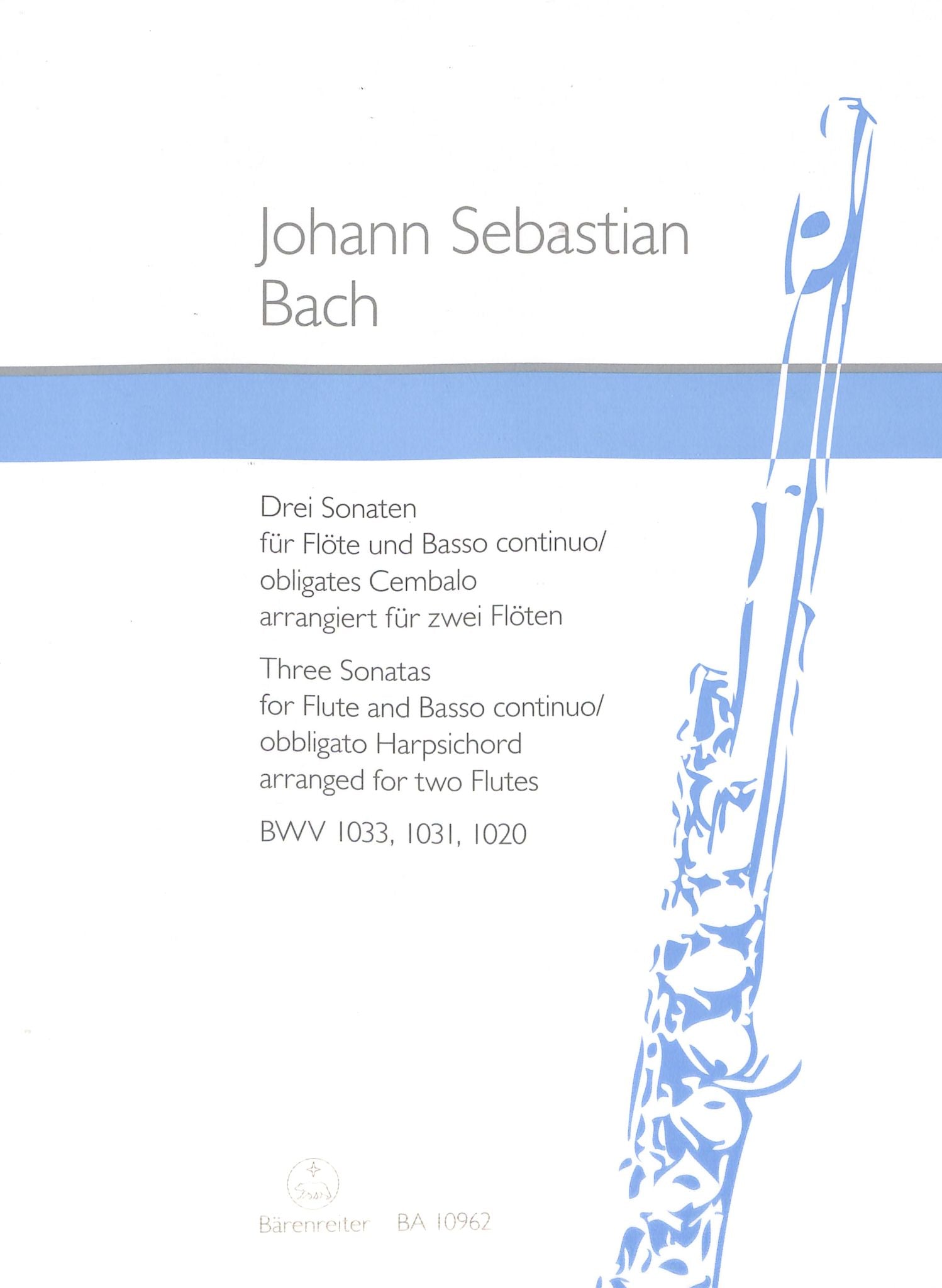 Bach, JS :: Drei Sonaten [Three Sonatas]