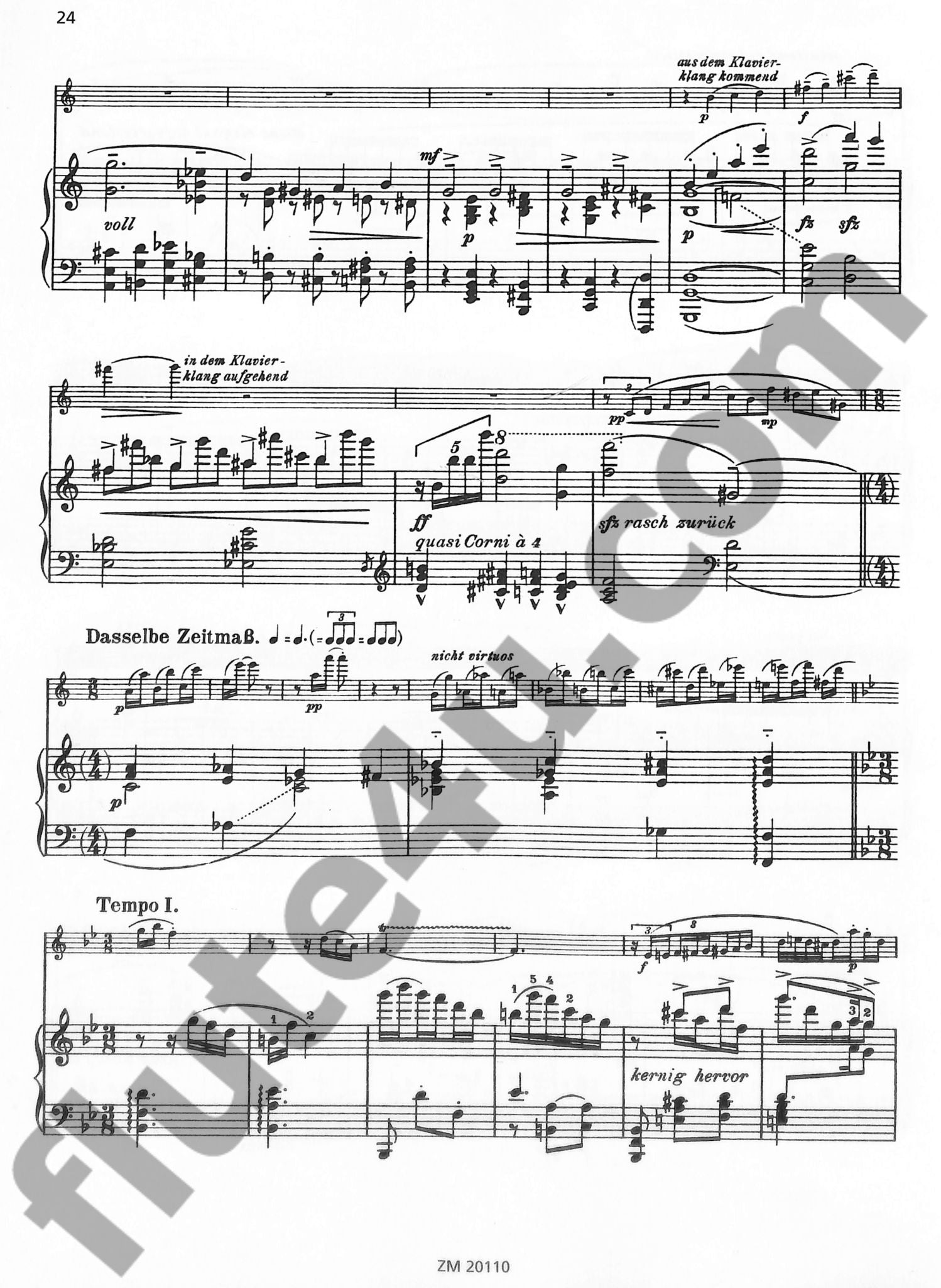Karg-Elert, S :: Sonate B-Dur op. 121 [Sonata in B flat major op. 121]