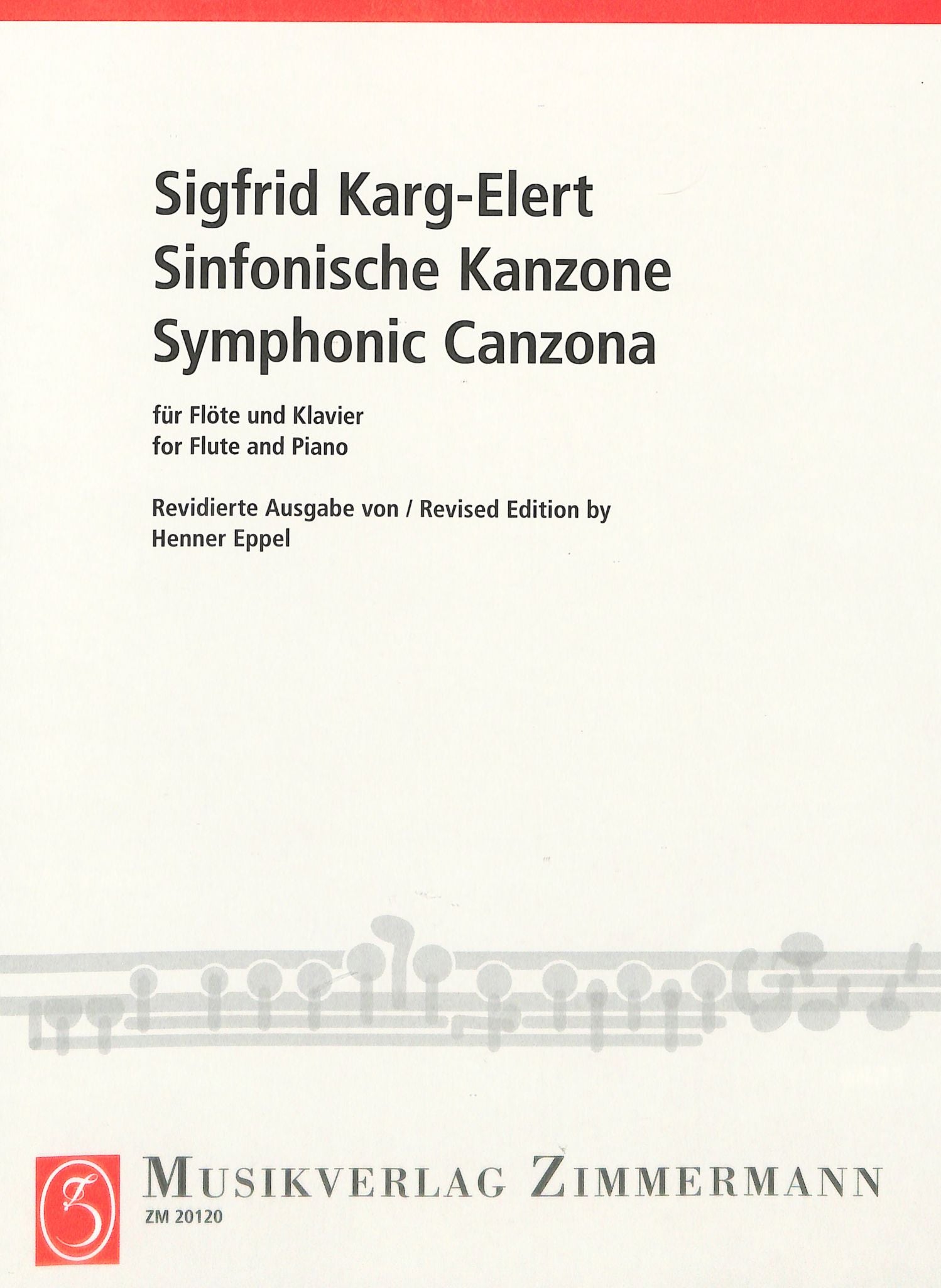 Karg-Elert, S :: Sinfonische Kanzone [Symphonic Canzona, Op. 114]