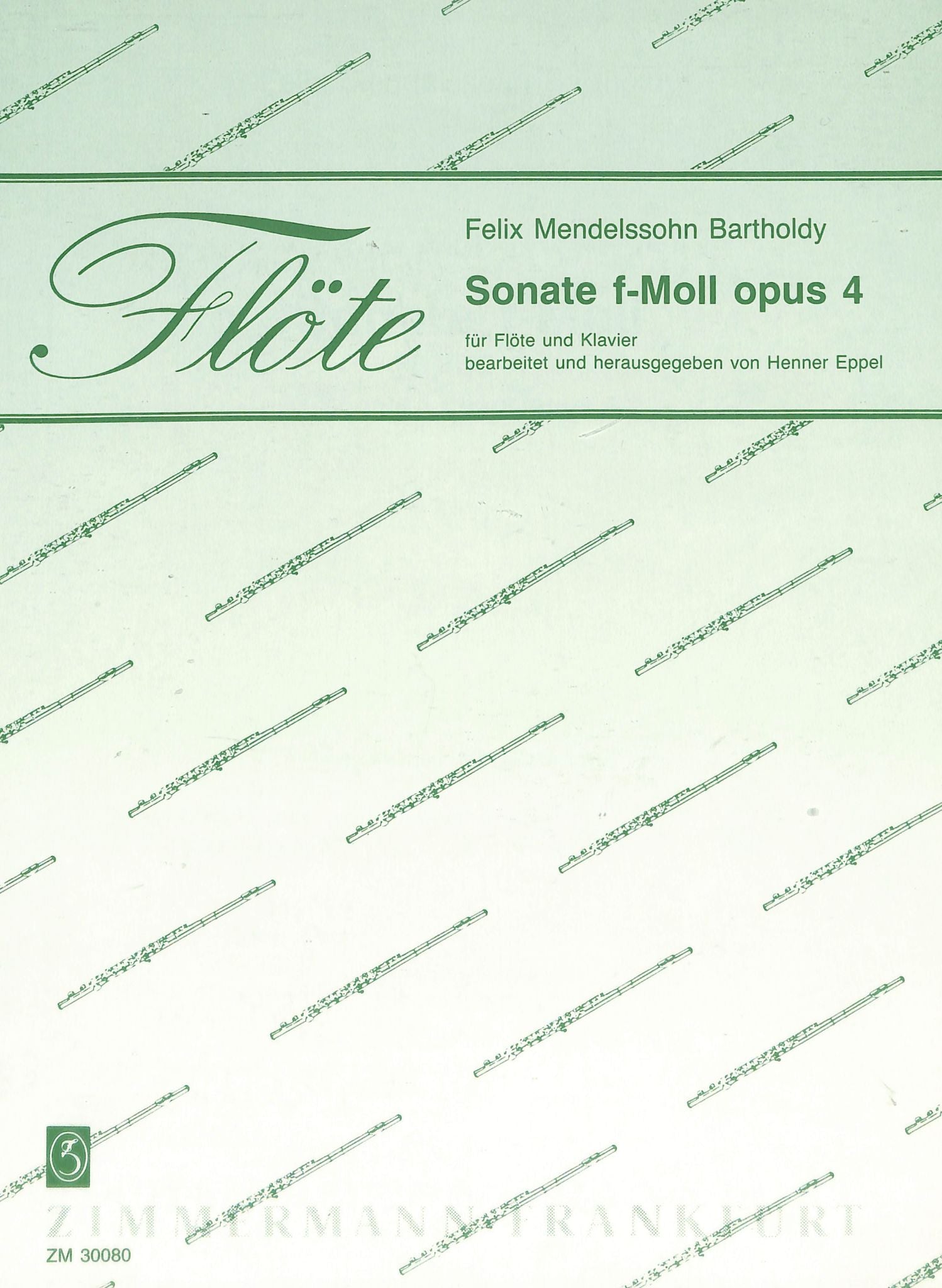 Mendelssohn, F :: Sonata in F minor op. 4