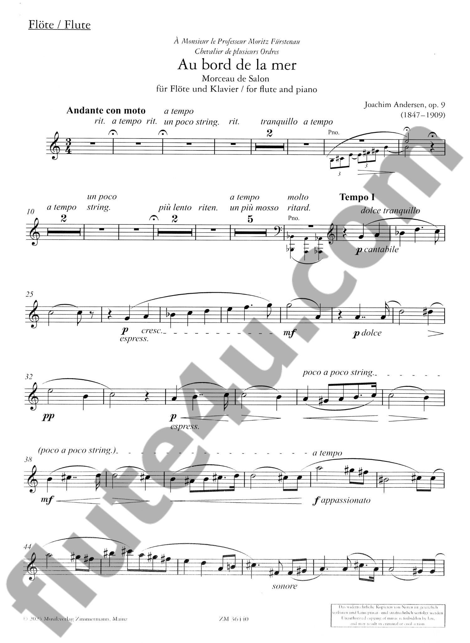 Au bord de la mer, op. 9