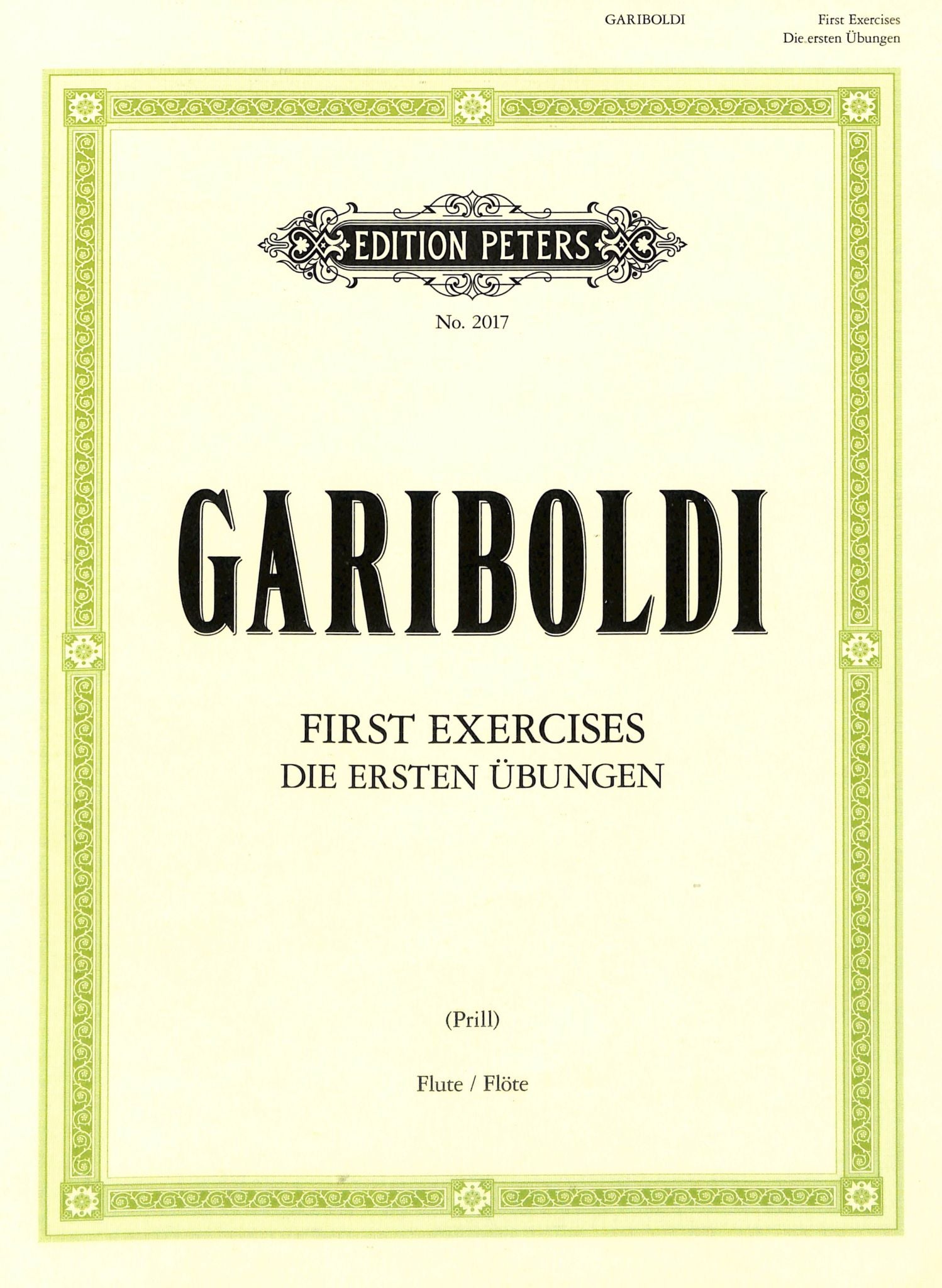Gariboldi, G :: Erste Ubungen [First Exercises]
