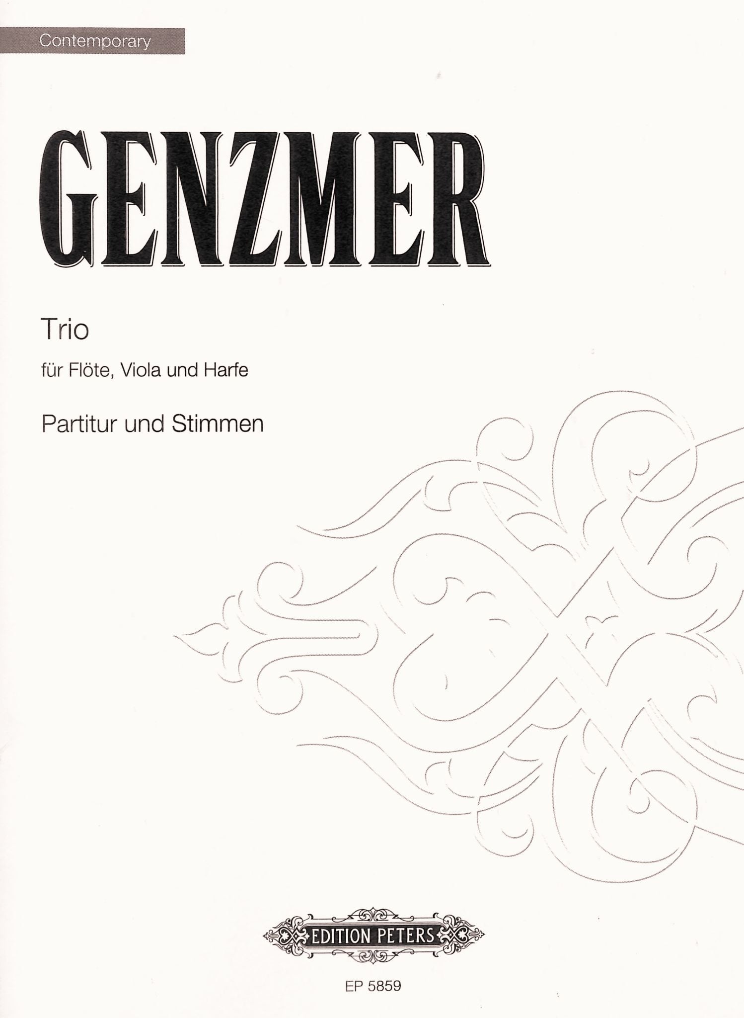 Genzmer, H :: Trio