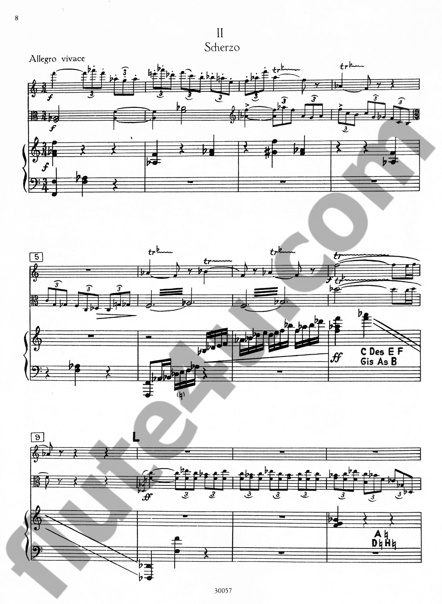 Genzmer, H :: Trio